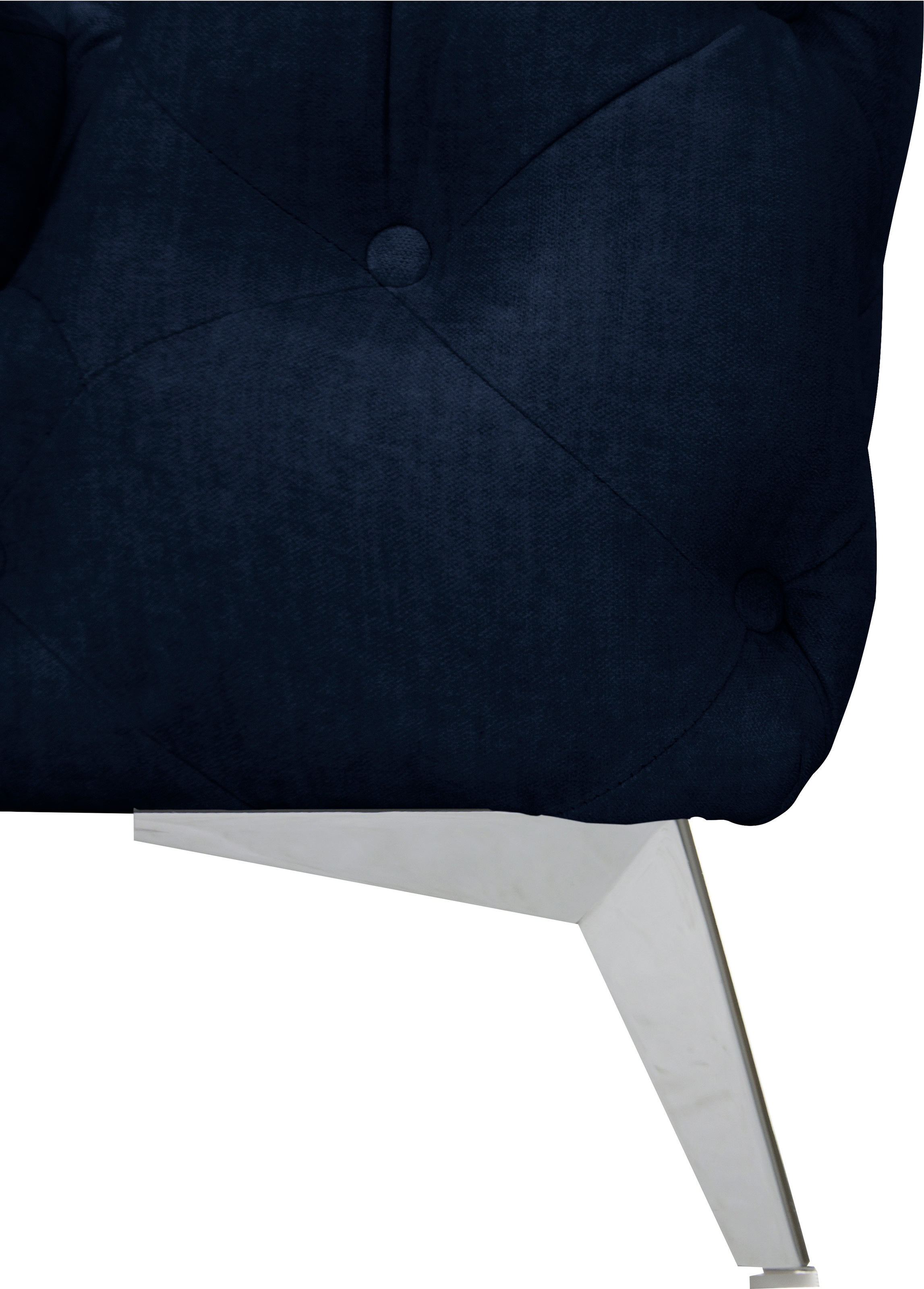 Leonique Chesterfield-Sessel »Glynis Sessel«, aufwändige Knopfheftung, moderne Chesterfield Optik, Fußfarbe wählbar
