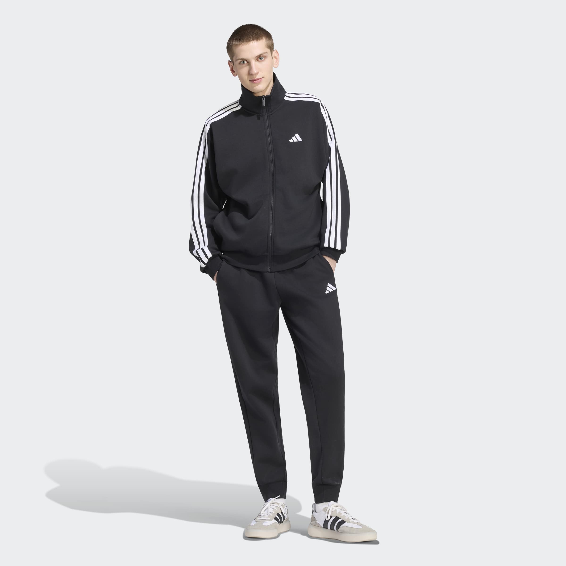 adidas Sportswear Trainingsanzug "3-STREIFEN FLEECE" 2