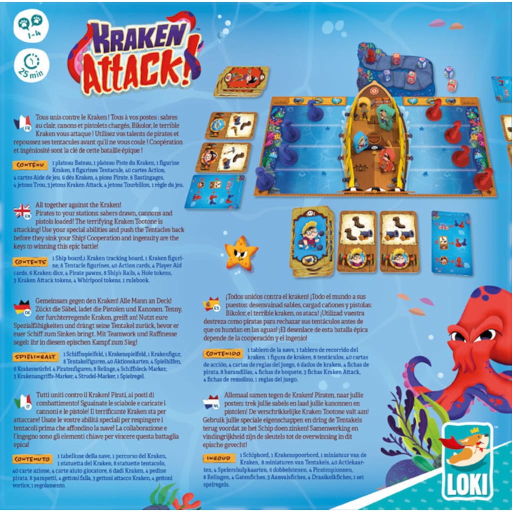 iello Spiel »Kraken Attack«