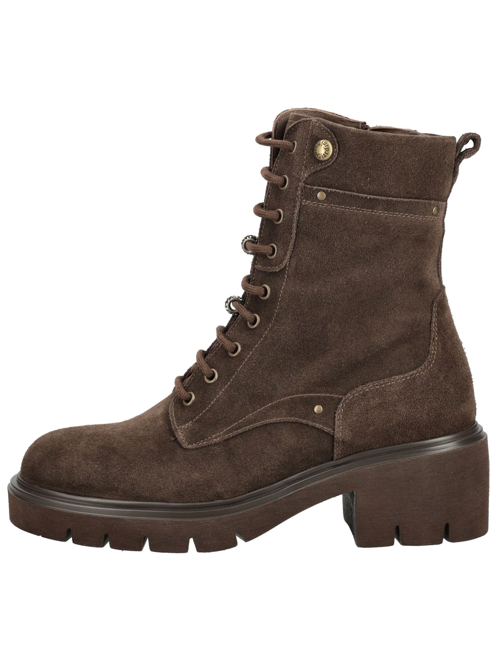 Nero Giardini Schnürstiefelette »Nero Giardini Stiefelette Veloursleder«