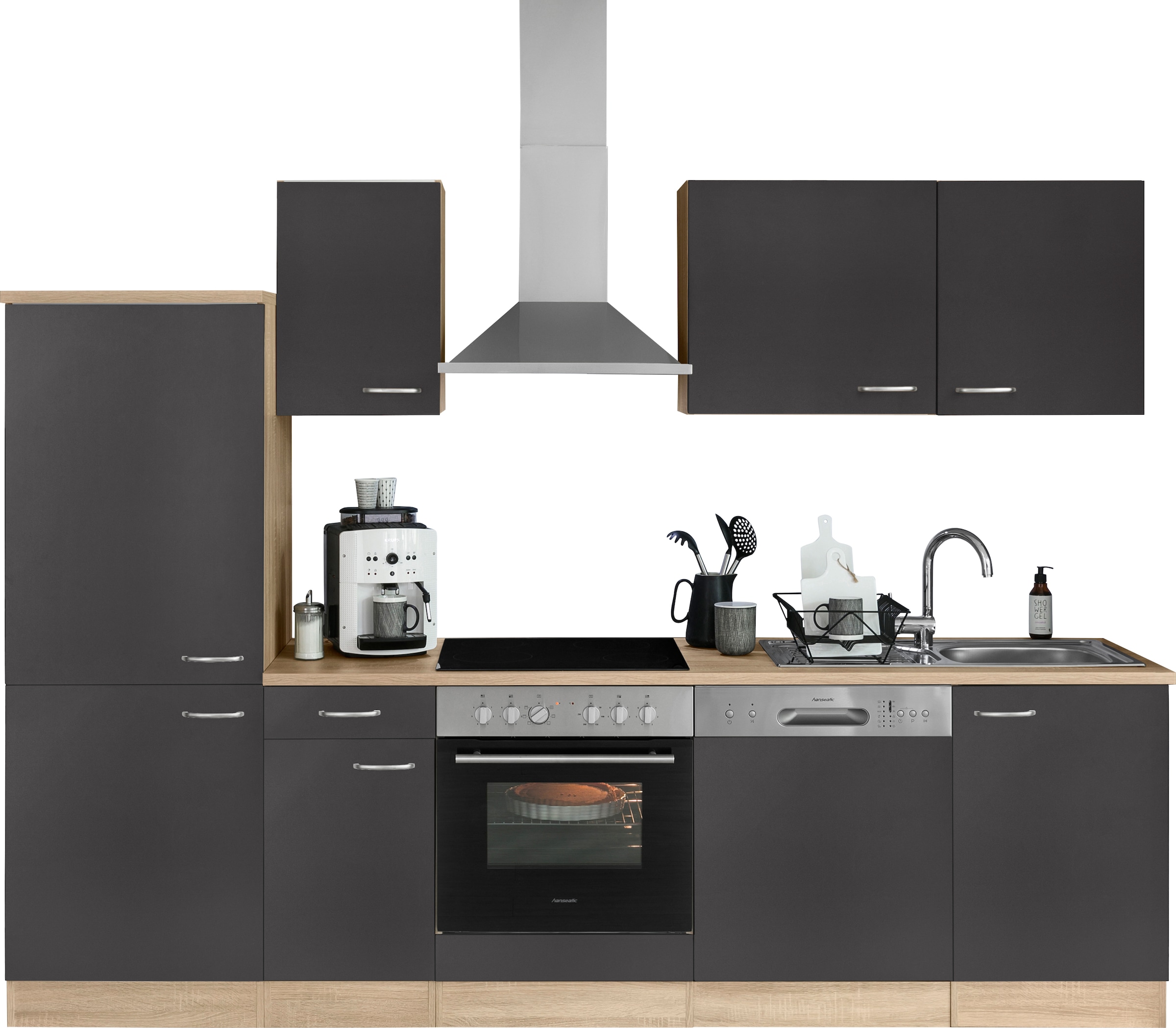 OPTIFIT Küchenzeile »Parare«, Breite 210 bzw. 270 cm, mit Hanseatic E- Geräten bestellen | BAUR