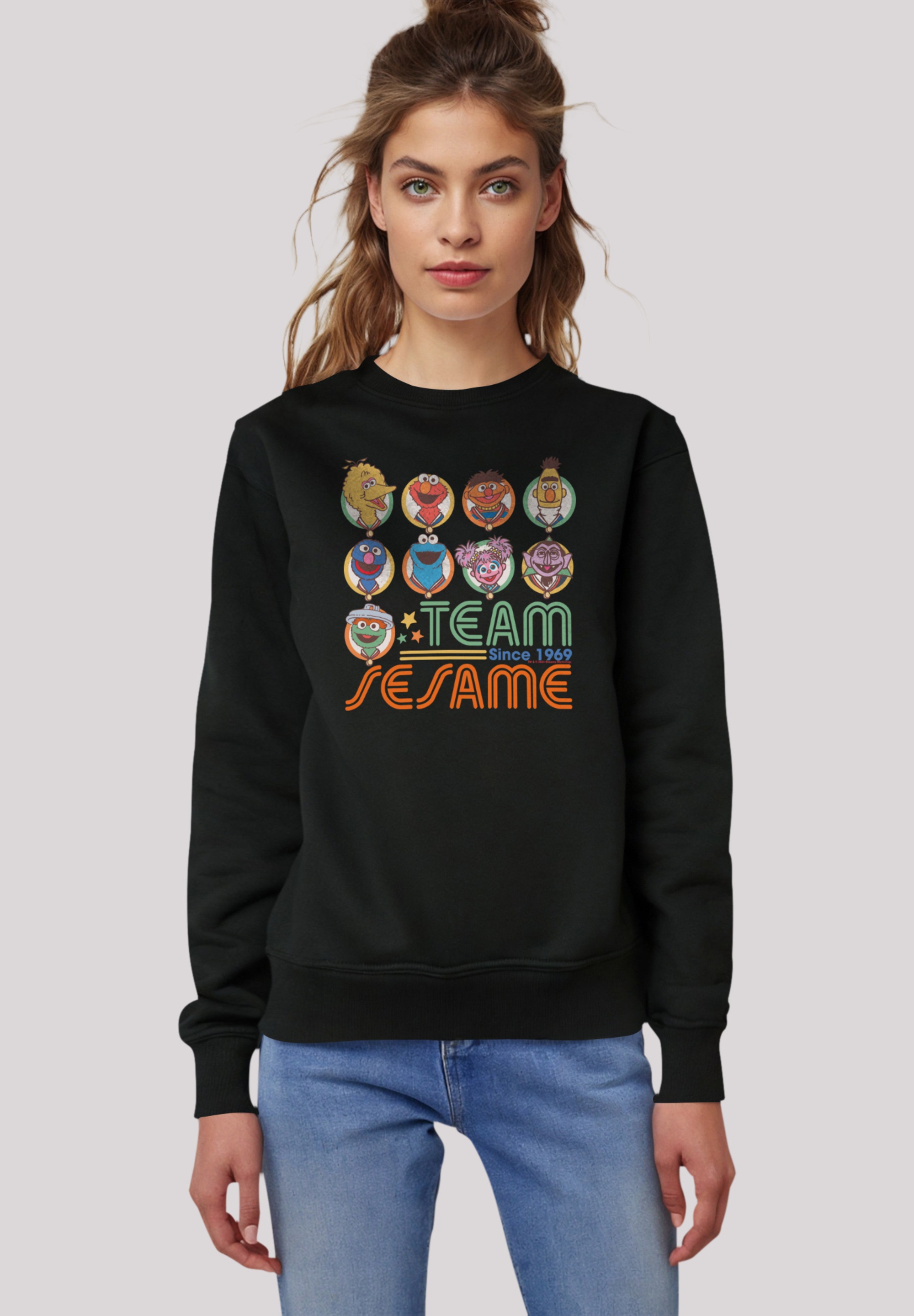 F4NT4STIC Sweatshirt "Sesamstraße Team Since 1969", Premium Qualität günstig online kaufen