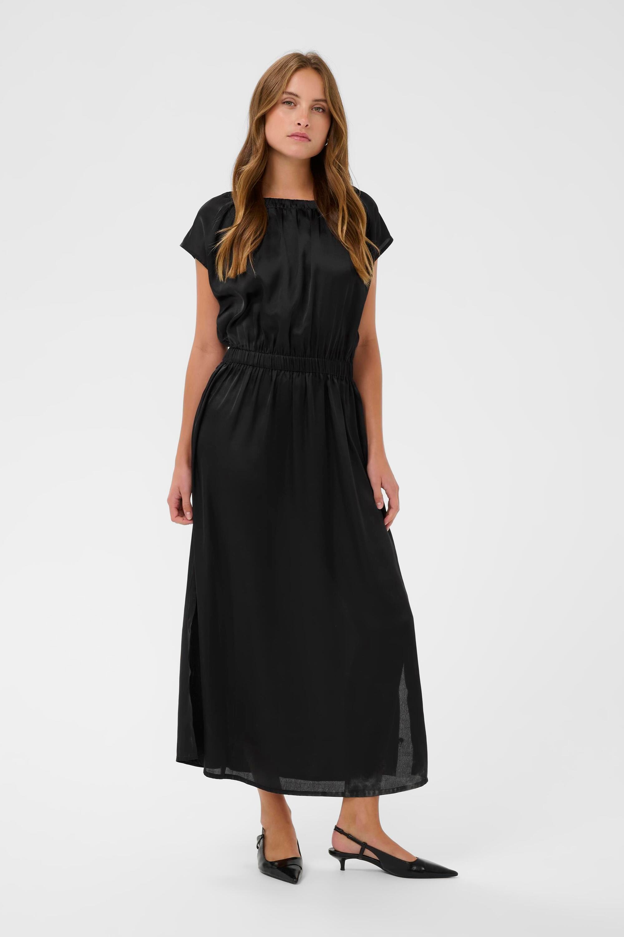 KAFFE Cocktailkleid »Damen Maxikleid KAamara«