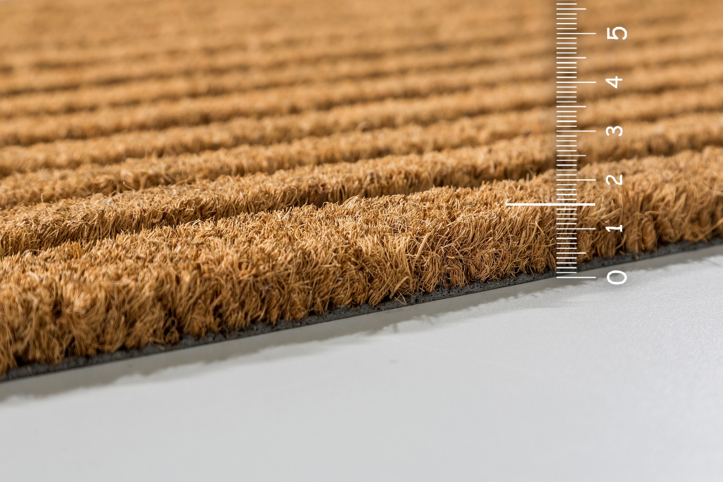 ASTRA Fußmatte »Coco Home 2«, rechteckig, 16 mm Höhe, Kokos, Türmatte, Hoch Tief Struktur, wetterfest, rutschfest