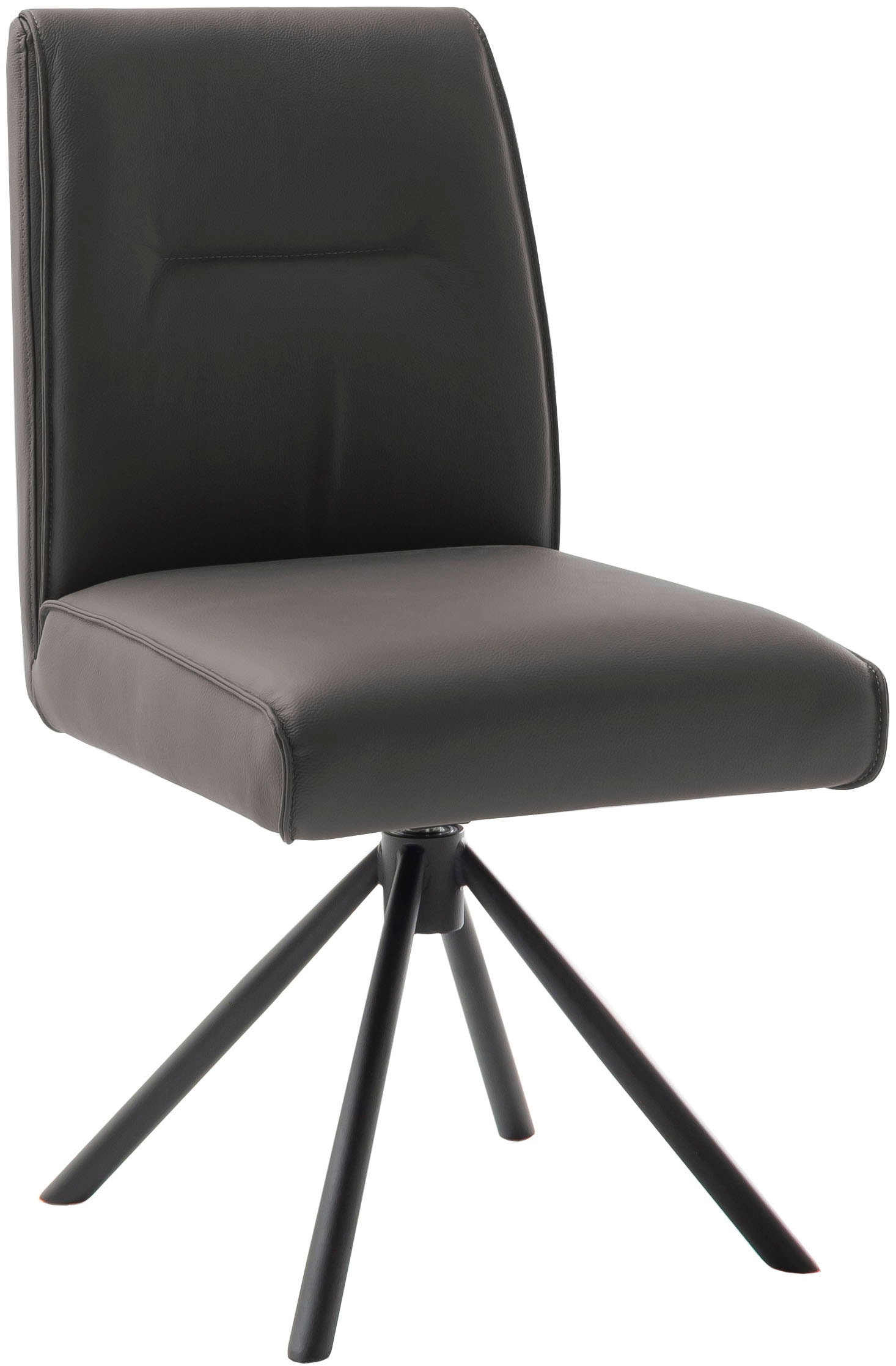 MCA furniture 4-Fußstuhl »DELANE Esszimmerstuhl (2er Set) - Stuhl« (Set) 2 Stk.Taschenfederkern, Lehnenkippfunktion, beweglicher Rücken, 360° drehbar