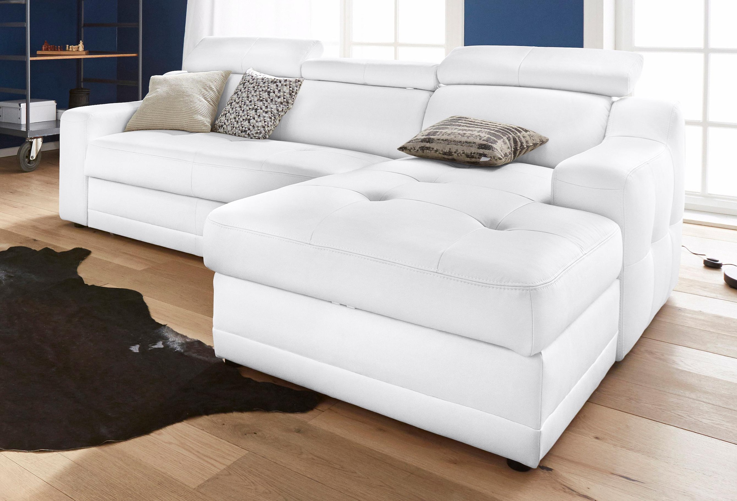 exxpo - sofa fashion Ecksofa "Lotos, bequem und funktionell, Federkern, Bre günstig online kaufen