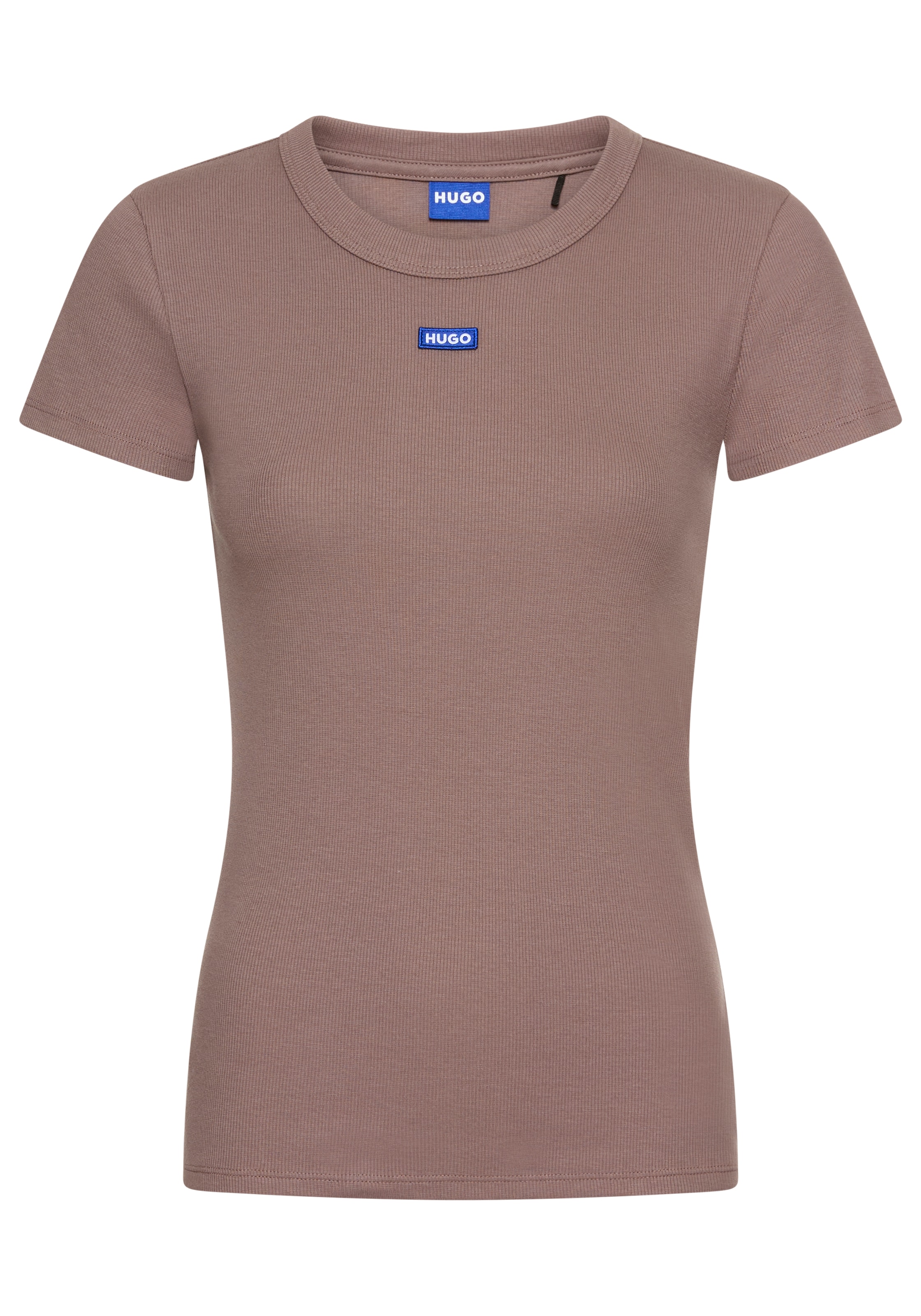 HUGO Blue T-Shirt "Easy Tee", mit HUGO Aufnäher günstig online kaufen