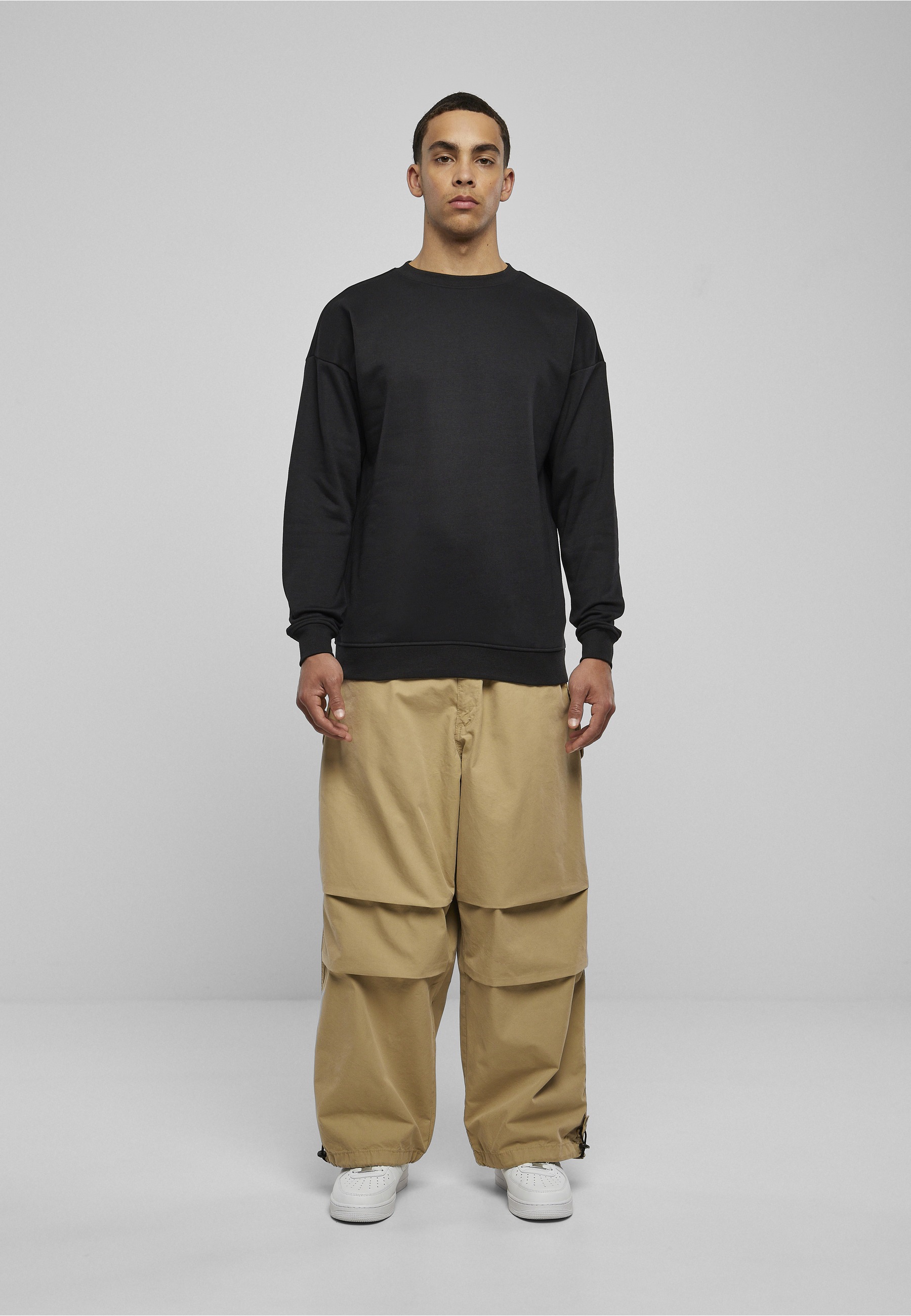URBAN CLASSICS Rundhalspullover »Urban Classics Herren Sweat Crewneck« 1