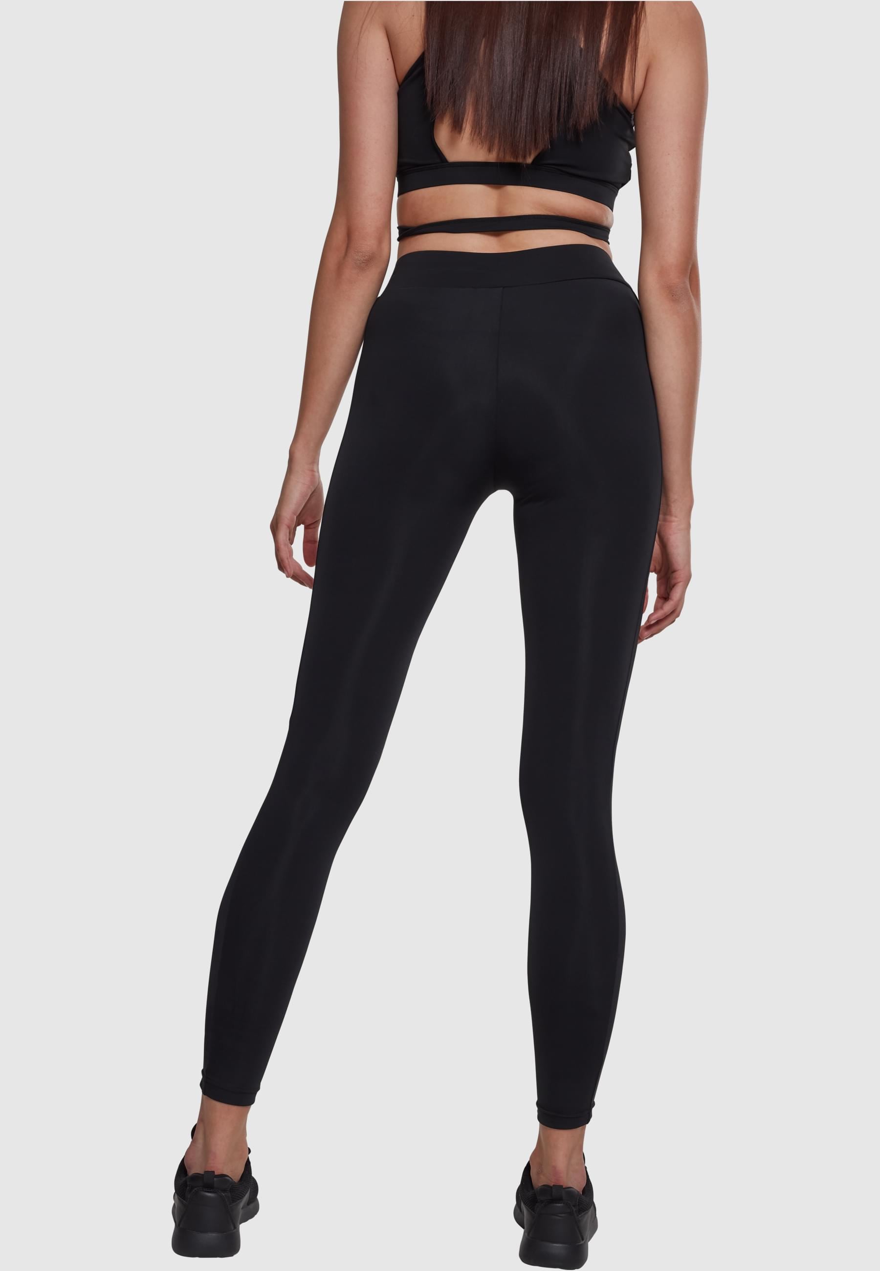URBAN CLASSICS Leggings »Urban Classics Damen Ladies Tech Mesh Biker Leggings«, (1 tlg.)