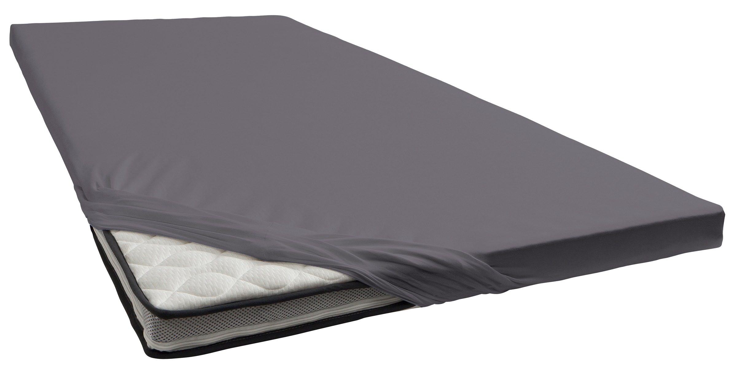 bellana Spannbettlaken "bellana deluxe für Topper, mit Elasthan, Premium Jersey 230 g/m²" mit 5% Elasthan, für Topper mit 4-10cm Höhe, bügelfrei, faltenfrei
