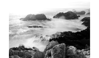 Fototapete »Strand Schwarz & Weiß«