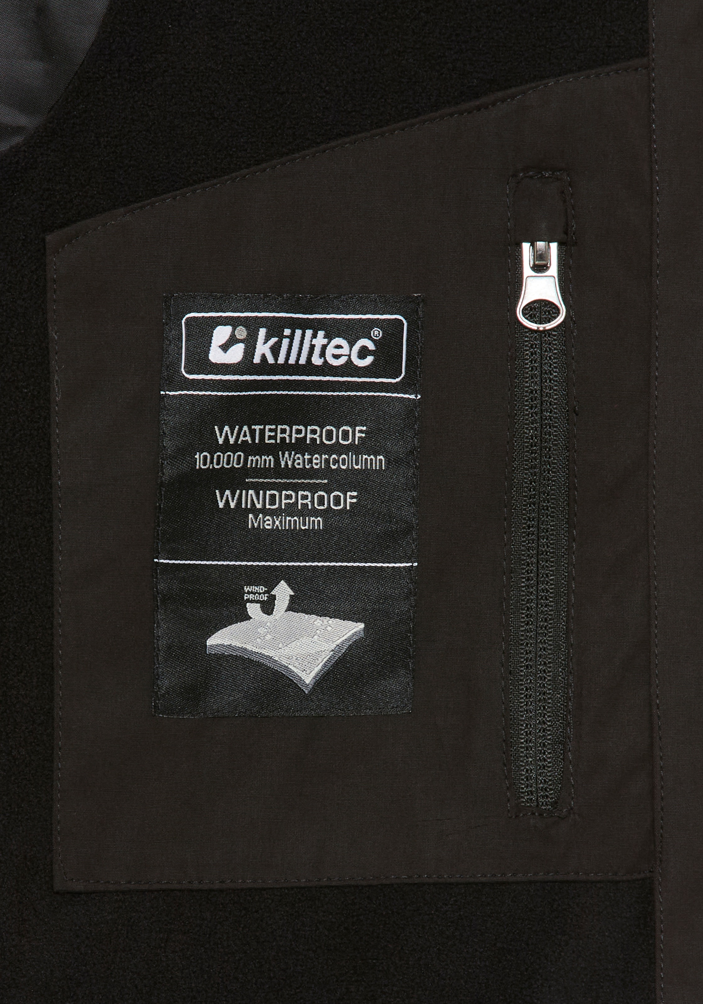 Killtec Regenjacke »KOS 153 BYS JCKT OT«, (1 St.), Winddicht & Wasserabweisend