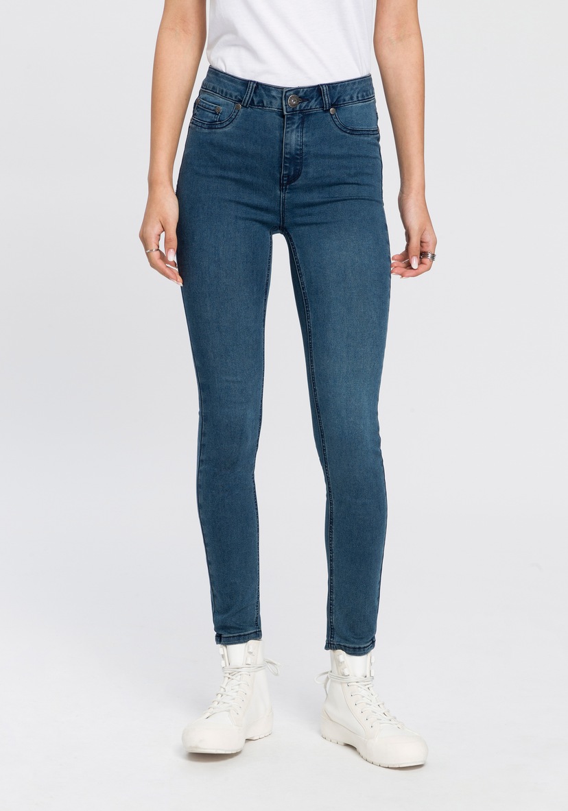 Arizona Skinny-fit-Jeans bestellen | BAUR »Ultra-Stretch«, Waist Mid