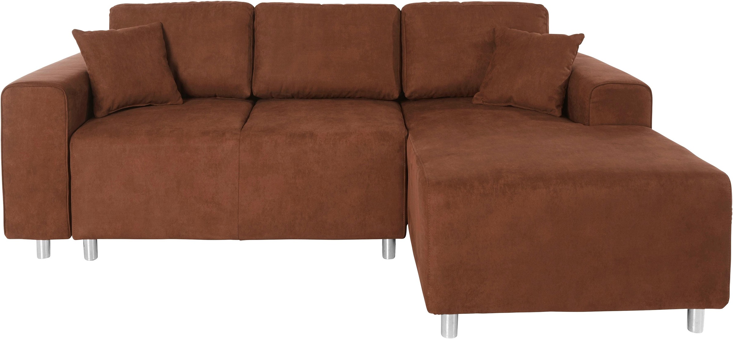 Guido Maria Kretschmer Home&Living Ecksofa »Györ«, L-Form, wahlweise mit Bettfunktion und Bettkasten incl. 2 Zierkissen