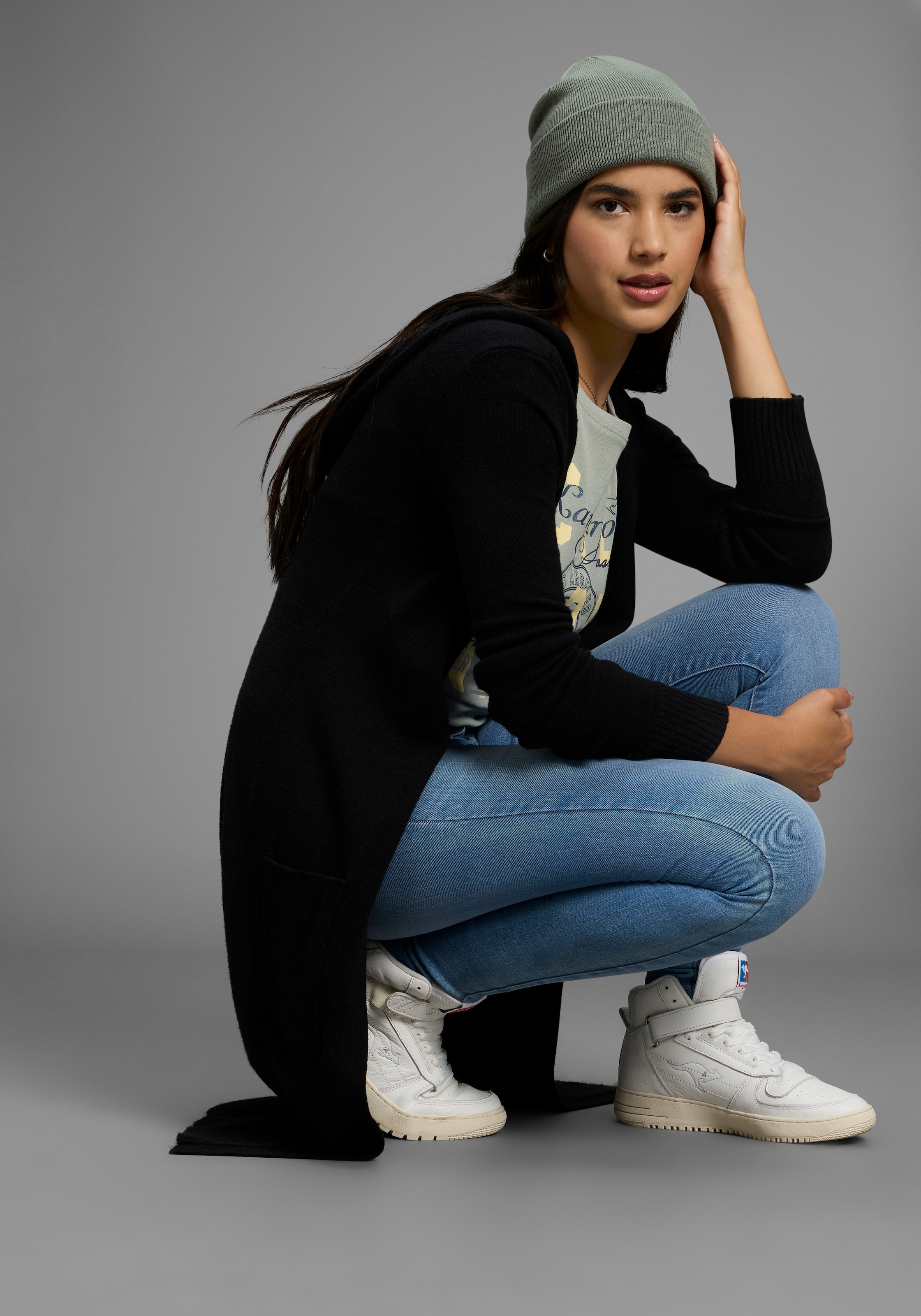 KangaROOS Longstrickjacke