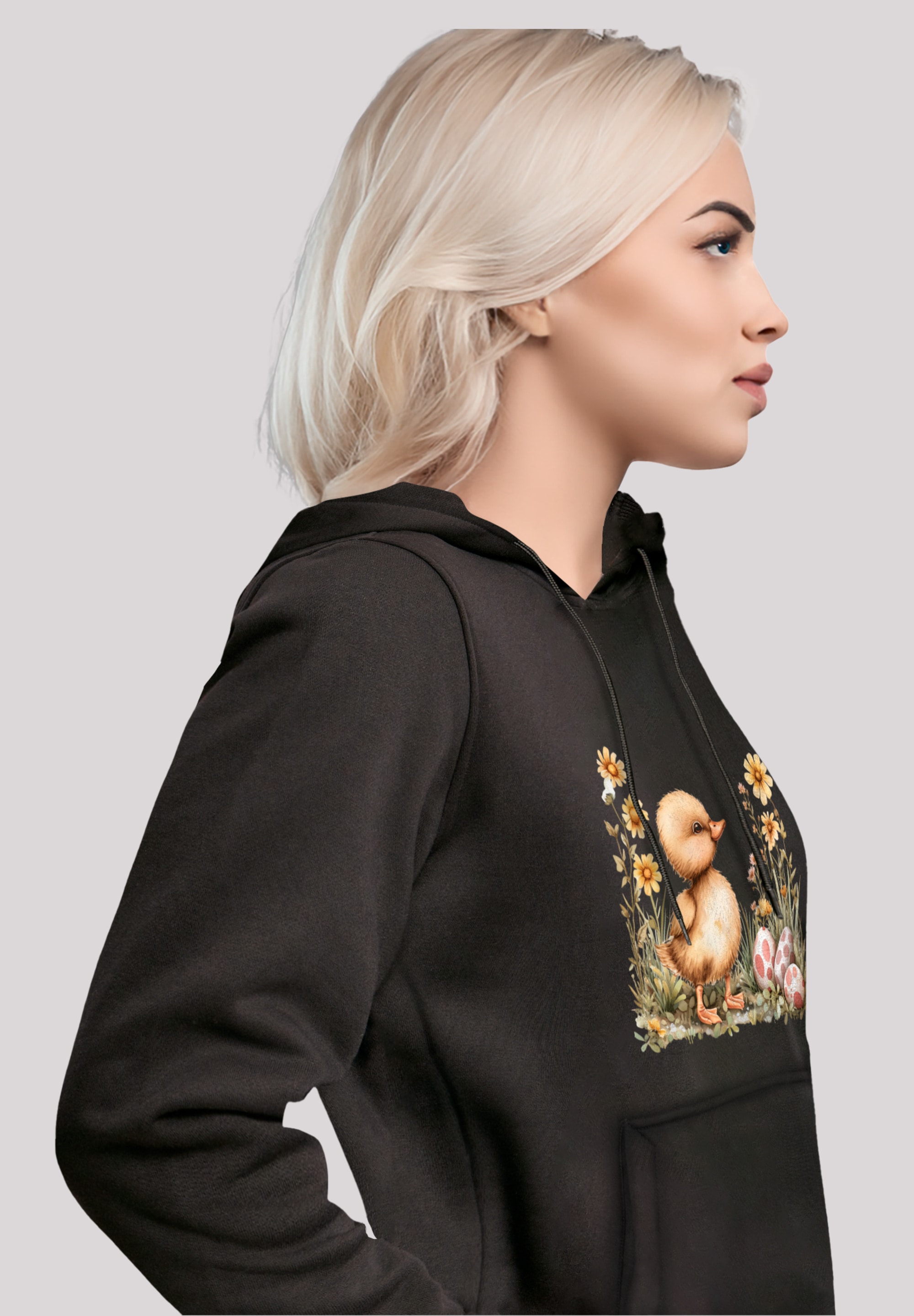 F4NT4STIC Kapuzenpullover »Niedliche Enten Ostereier«, Premium Qualität
