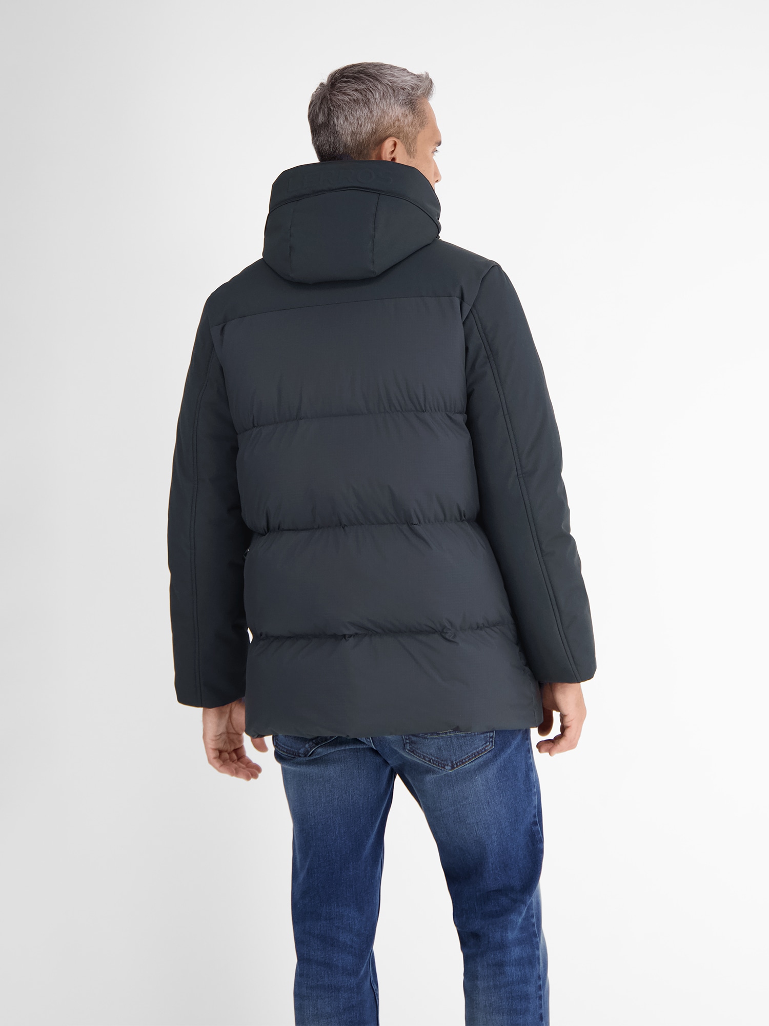 LERROS Parka "LERROS Funktionsparka in Shell-Materialmix, dick gefüttert", günstig online kaufen