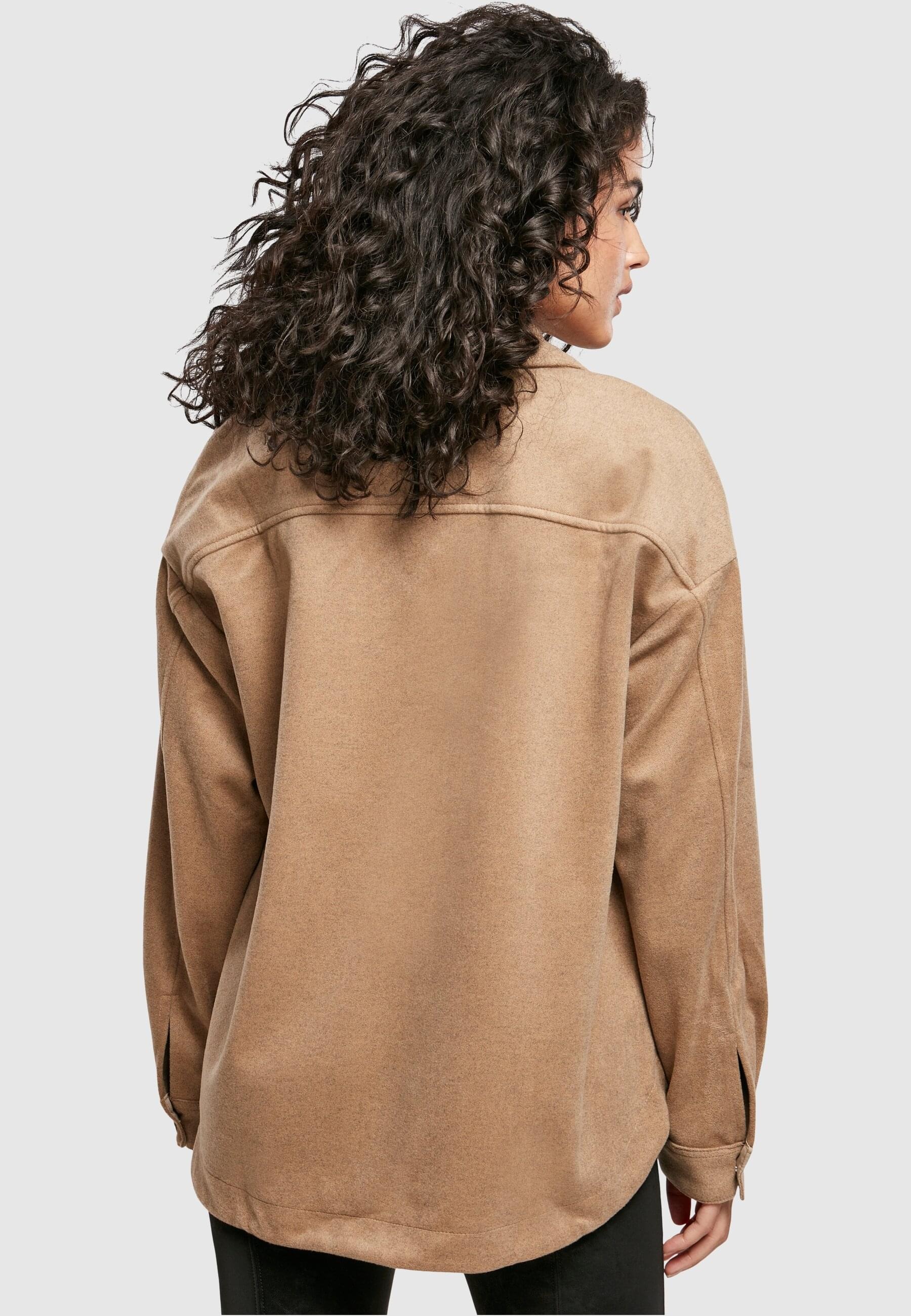 URBAN CLASSICS Hemdbluse »Urban Classics Damen Ladies Classic Overshirt«