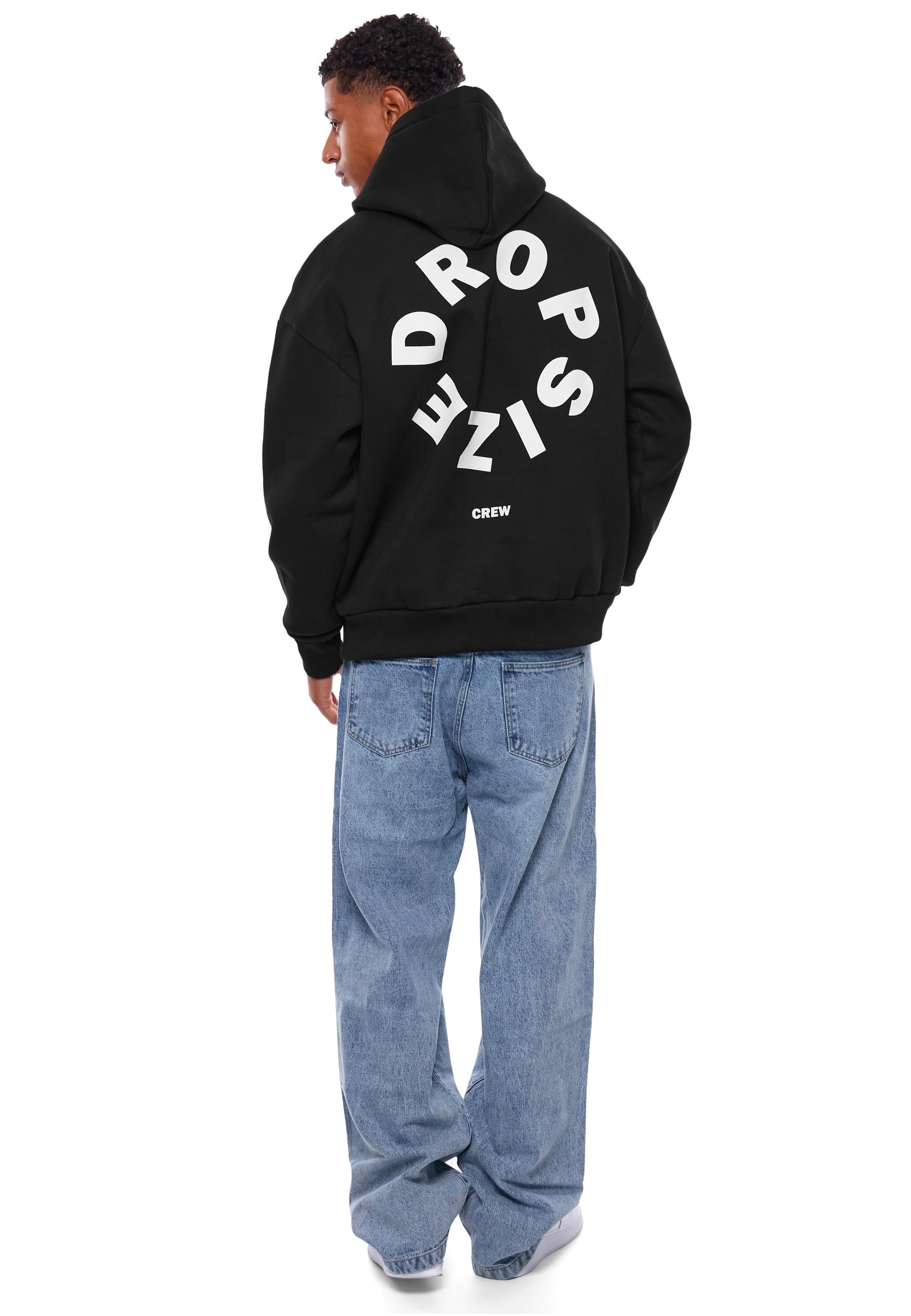 Dropsize Kapuzensweatshirt »Dropsize HEAVY OVERSIZE CIRCLE BLOCK HOODIE«, (1 tlg.)