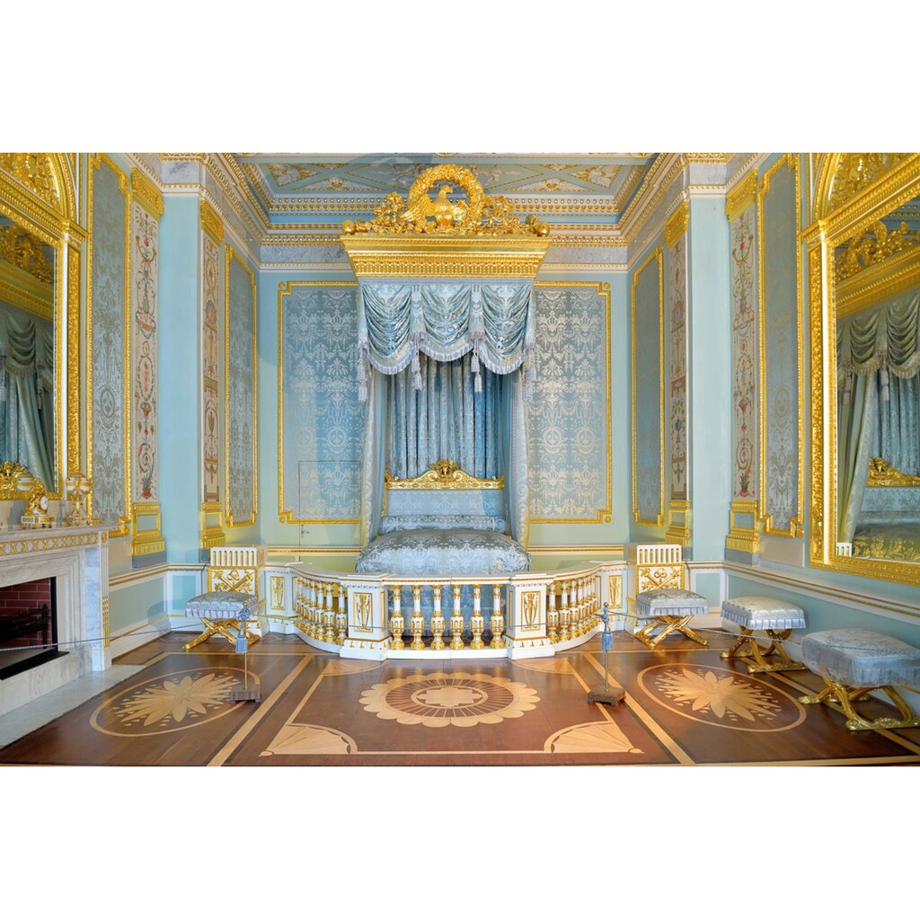 Papermoon Fototapete »Schloss Schlafzimmer«