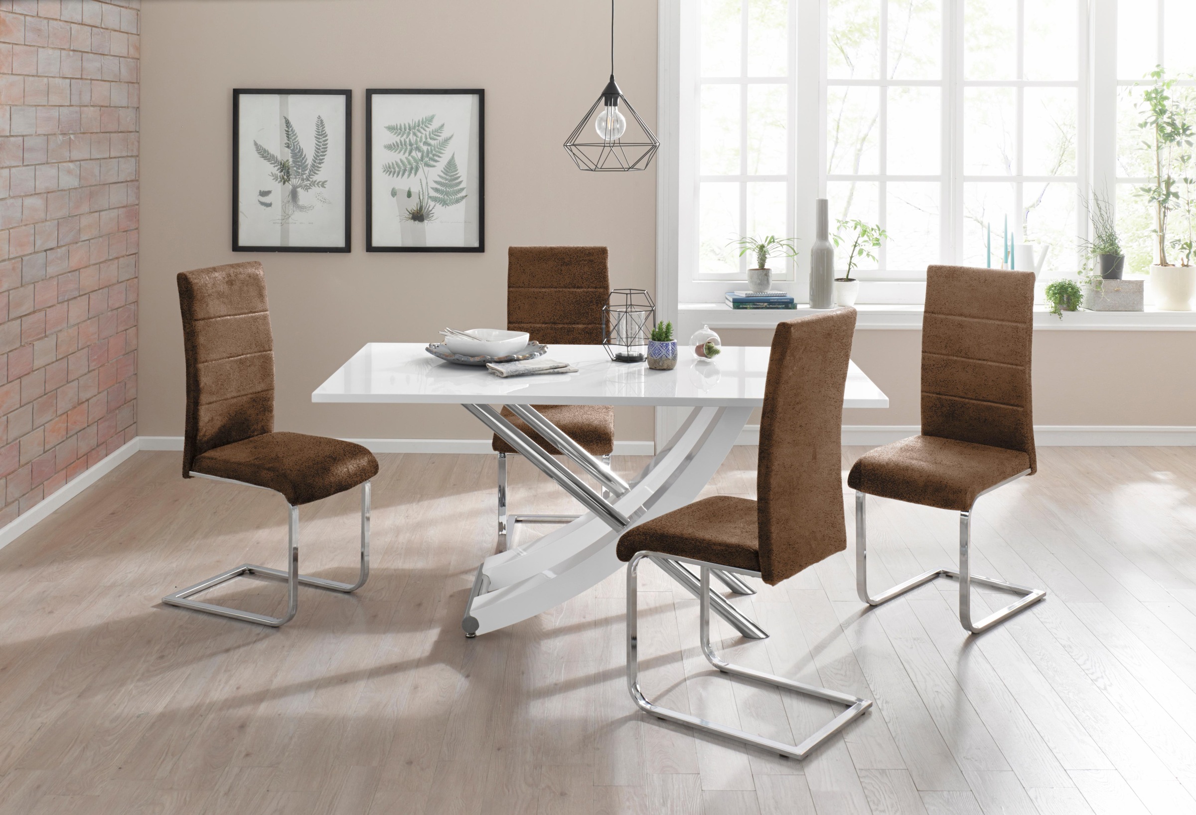INOSIGN Essgruppe »Kaleocosy« (Set 5 tlg.) Tis...