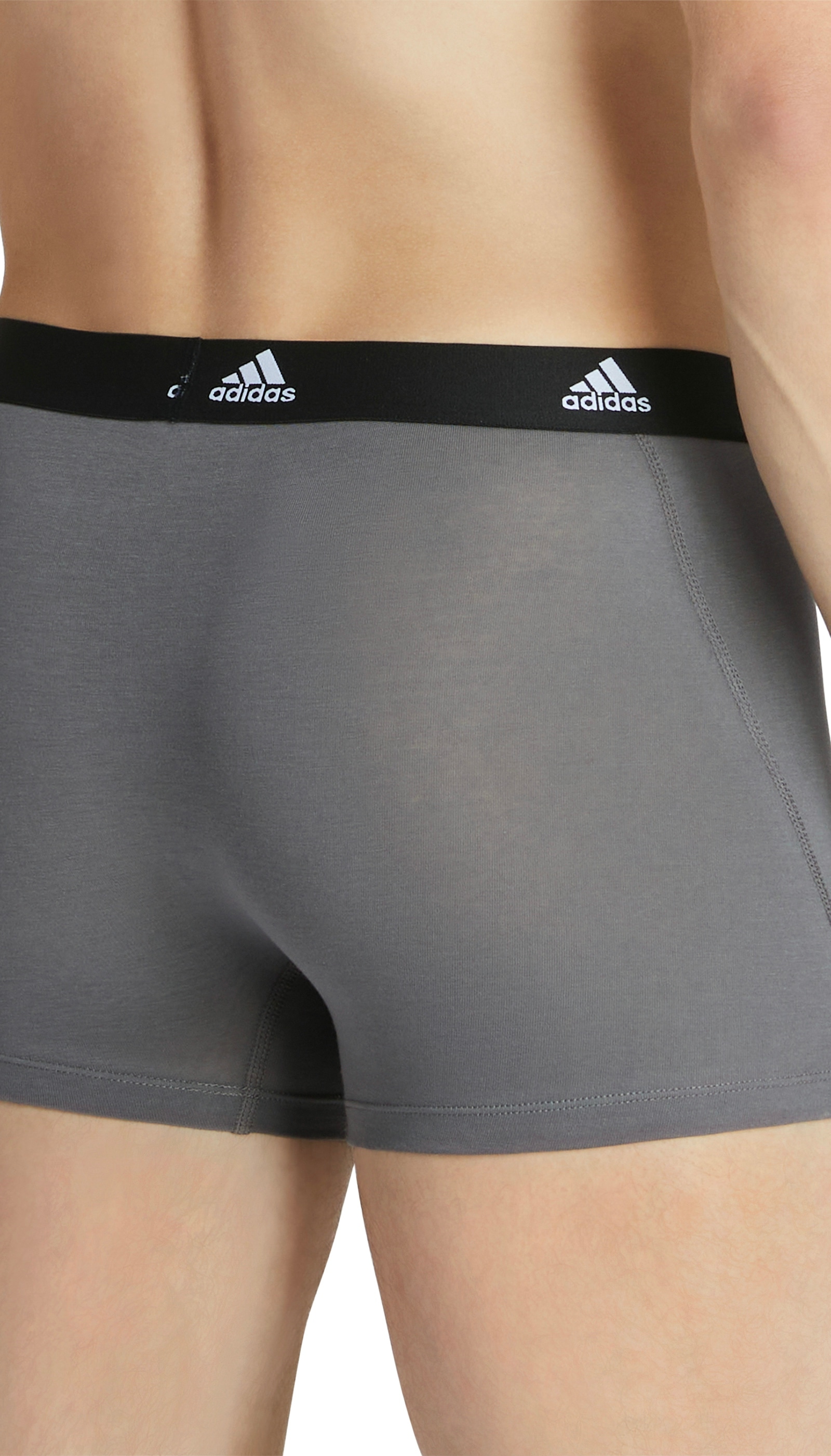 adidas Sportswear Boxer »"Active Flex Cotton"«, (3er-Pack), mit weicher Nahtverarbeitung und tonalem Logo