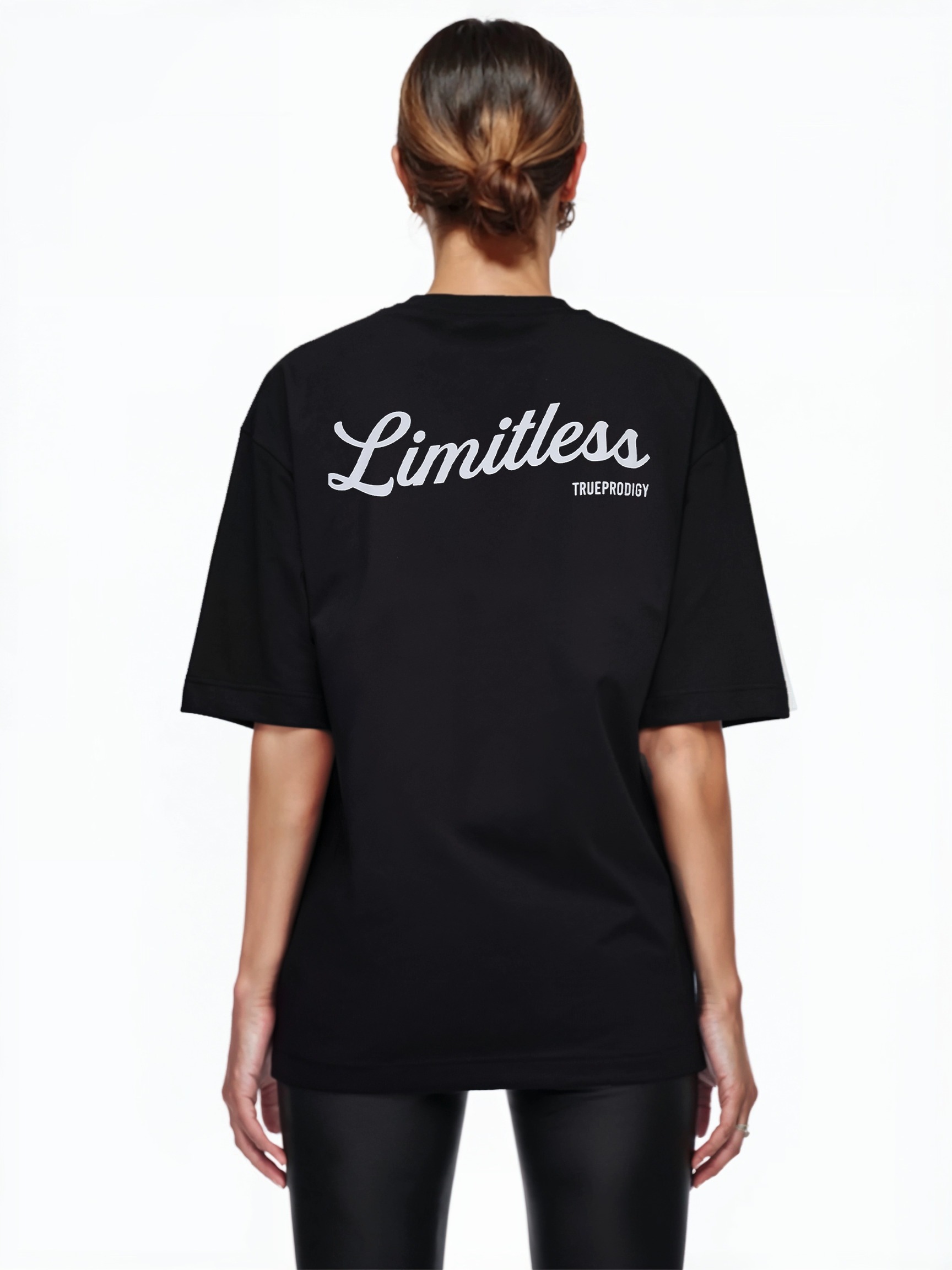 trueprodigy Oversize-Shirt "Kai F diverse Logo Prints Oversized Rundhals"