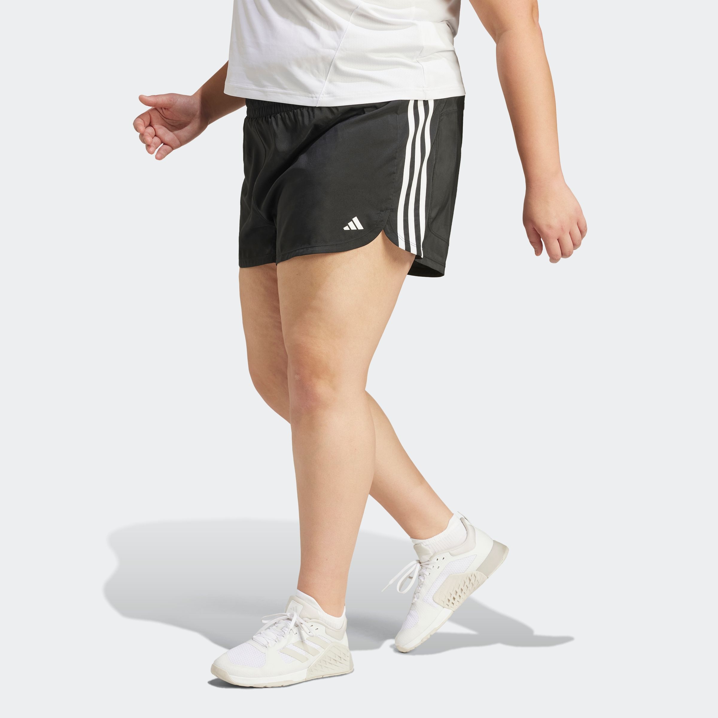 adidas Performance Shorts "PACER TRAINING 3-STREIFEN WOVEN HIGH-RISE – GROS günstig online kaufen
