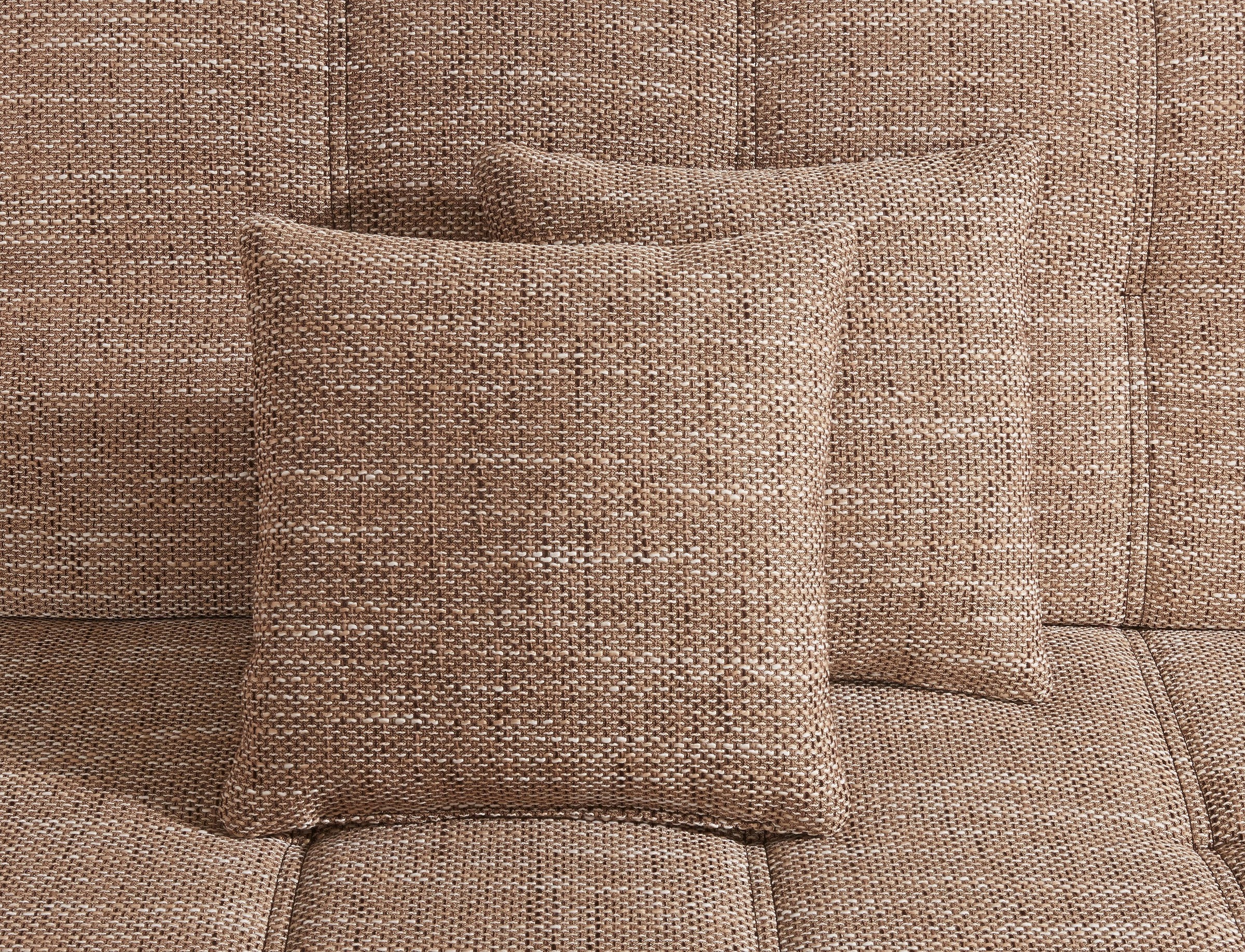 DOMO collection Wohnlandschaft »Treviso incl. Zierkissen, moderne Steppung, XXL: B/T/H: 364/201/83 cm«, wahlweise mit Bettfunktion, in vielen Bezugsarten auch in Cord U-Form