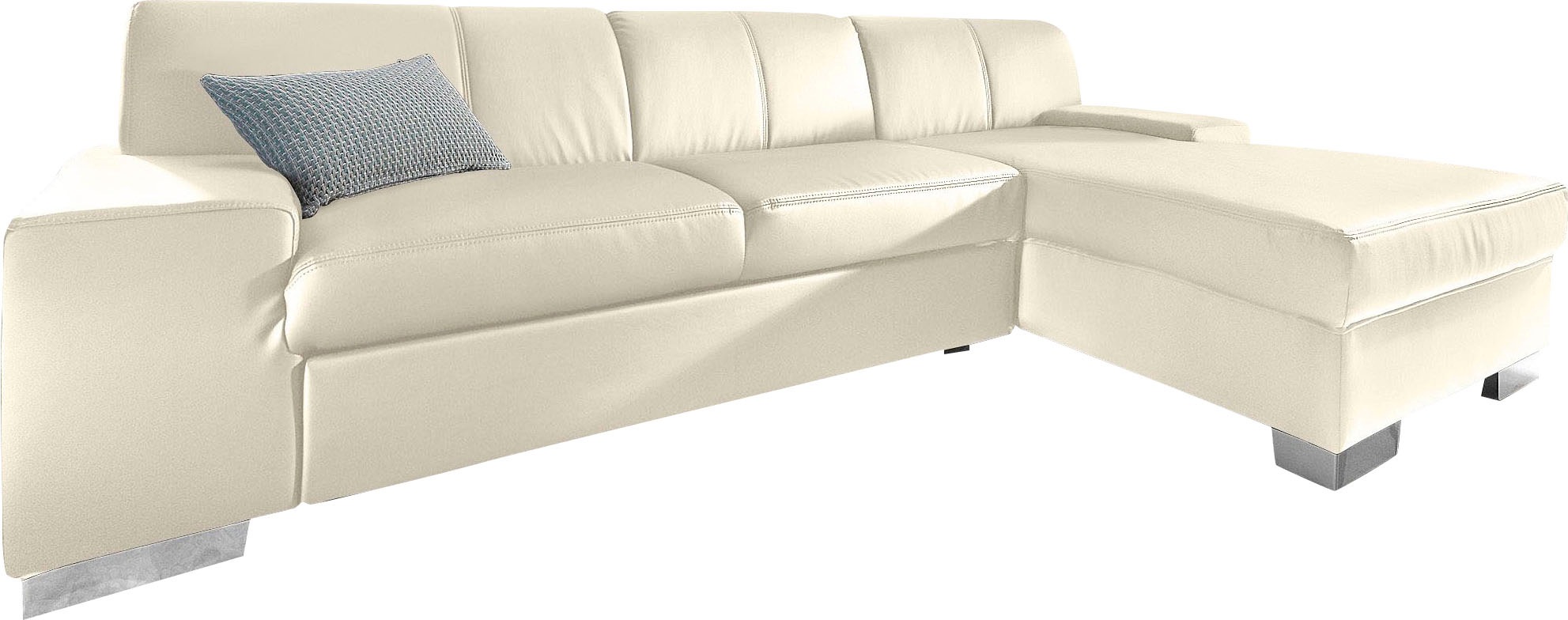 DOMO collection Ecksofa "Star, zeitlose Formensprache, elegante Optik, L-Fo günstig online kaufen