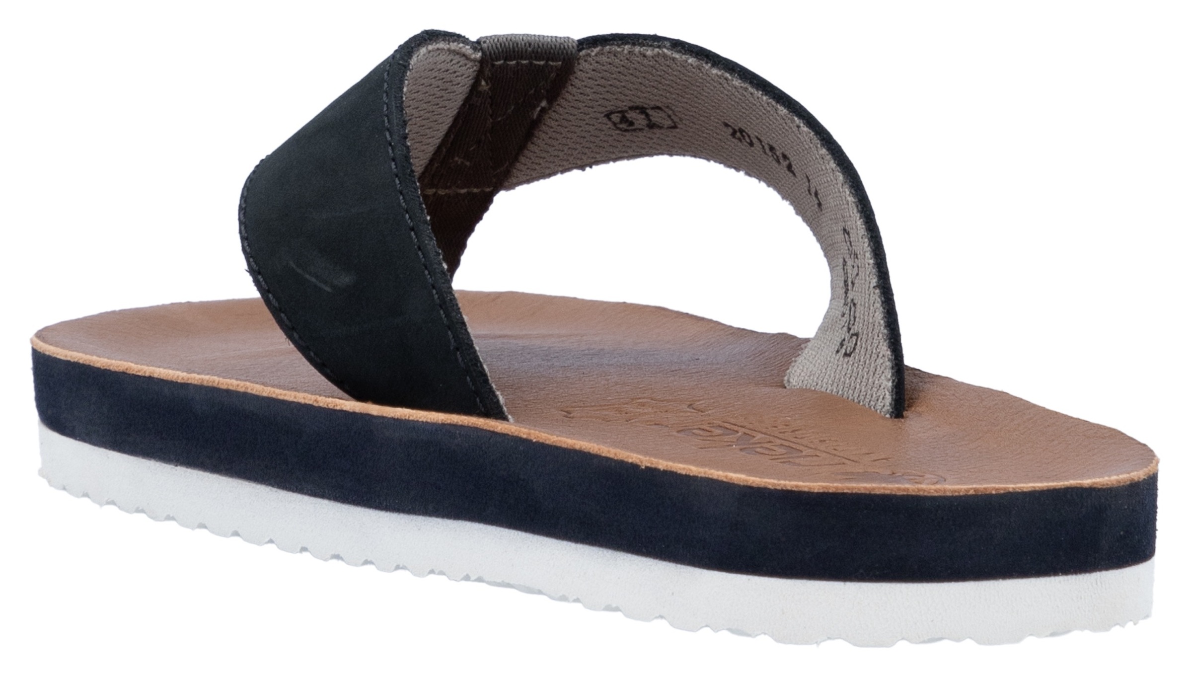 Rieker Zehentrenner, Sommerschuh, Strandschuh, Badeschuh, Poolslide mit Zehensteg
