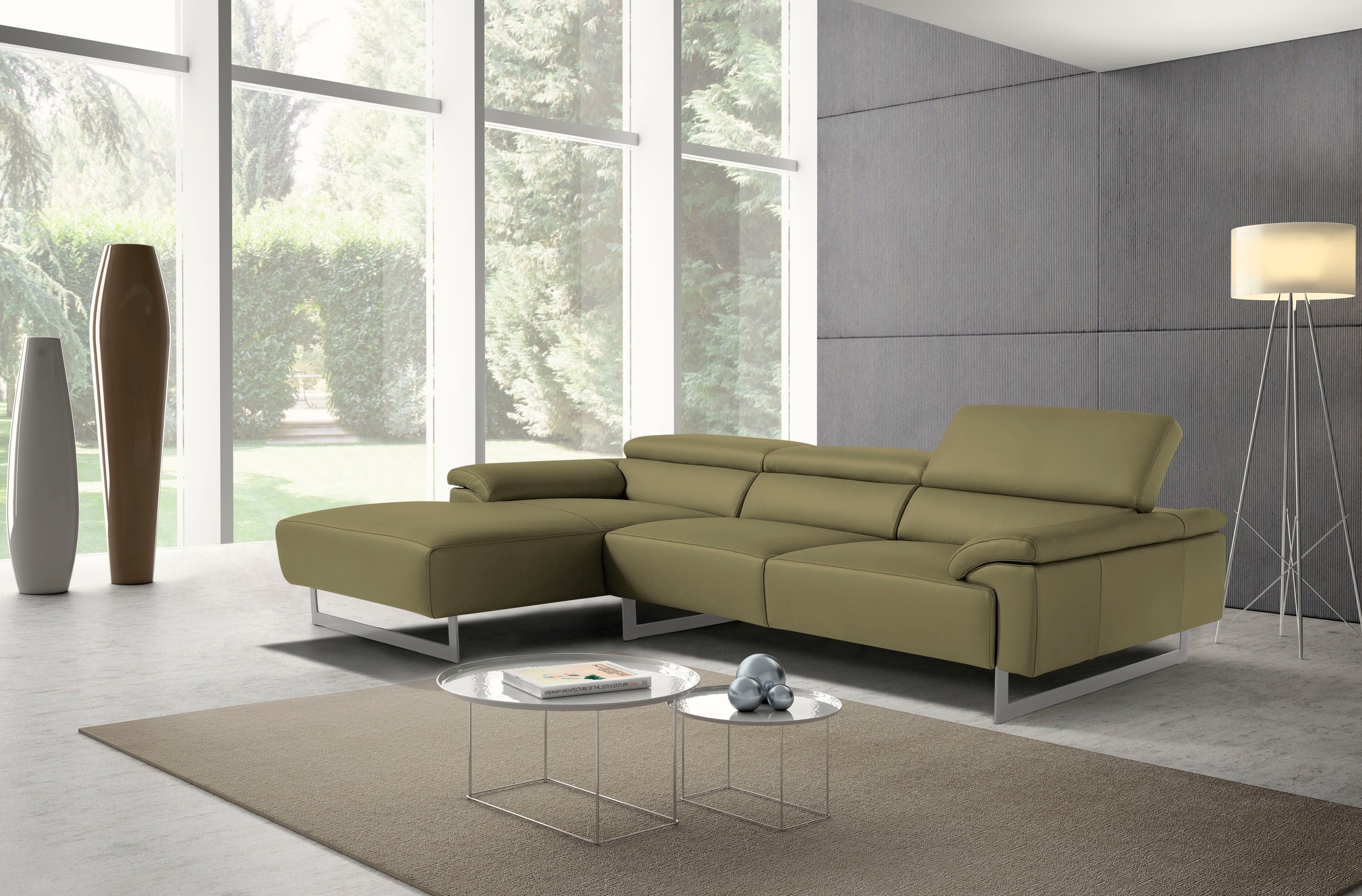Egoitaliano Ecksofa "Malika, edel und bequem, Designsofa mit hochwertigen B günstig online kaufen