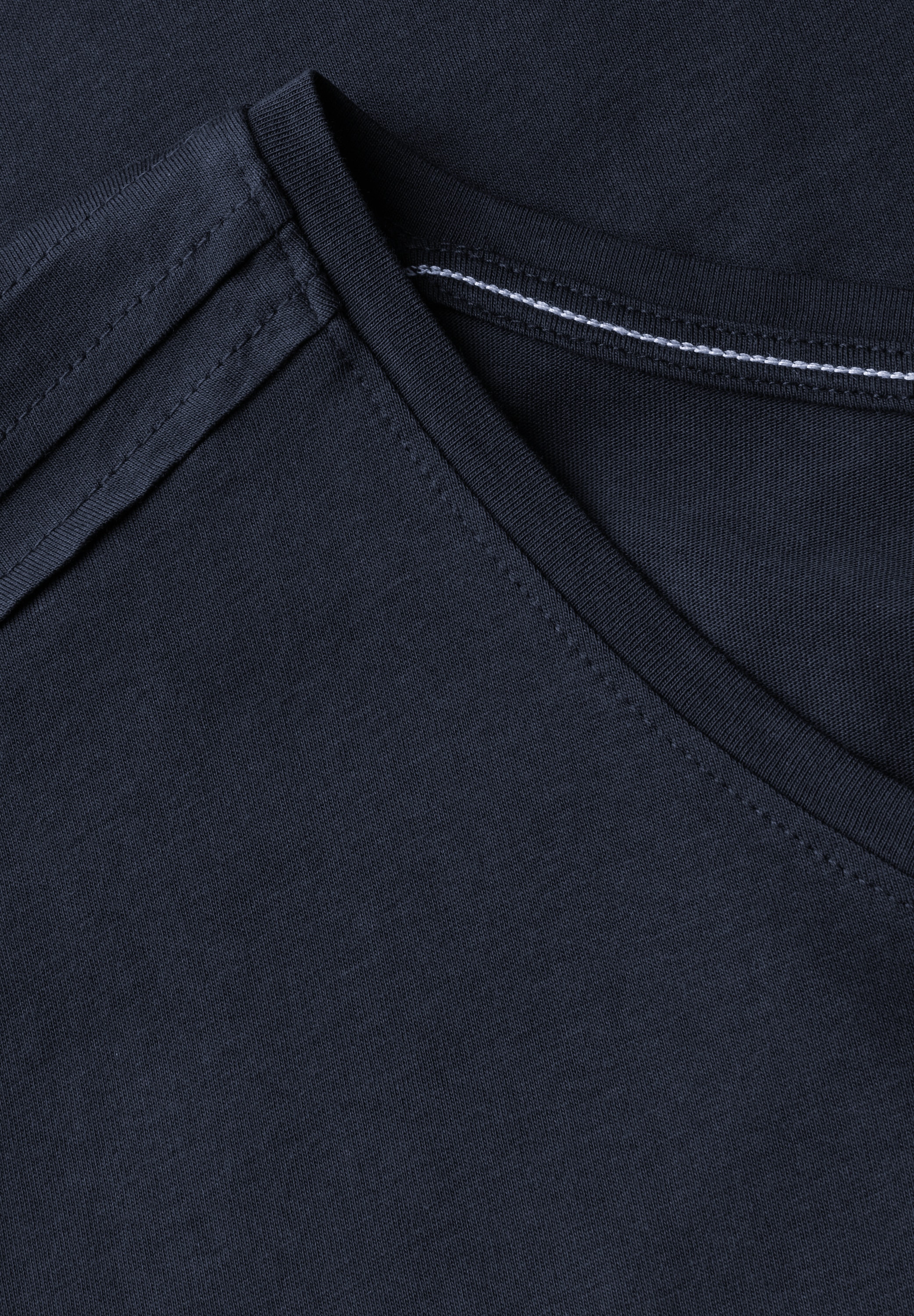 Cecil V-Shirt, mit Elastiksaum