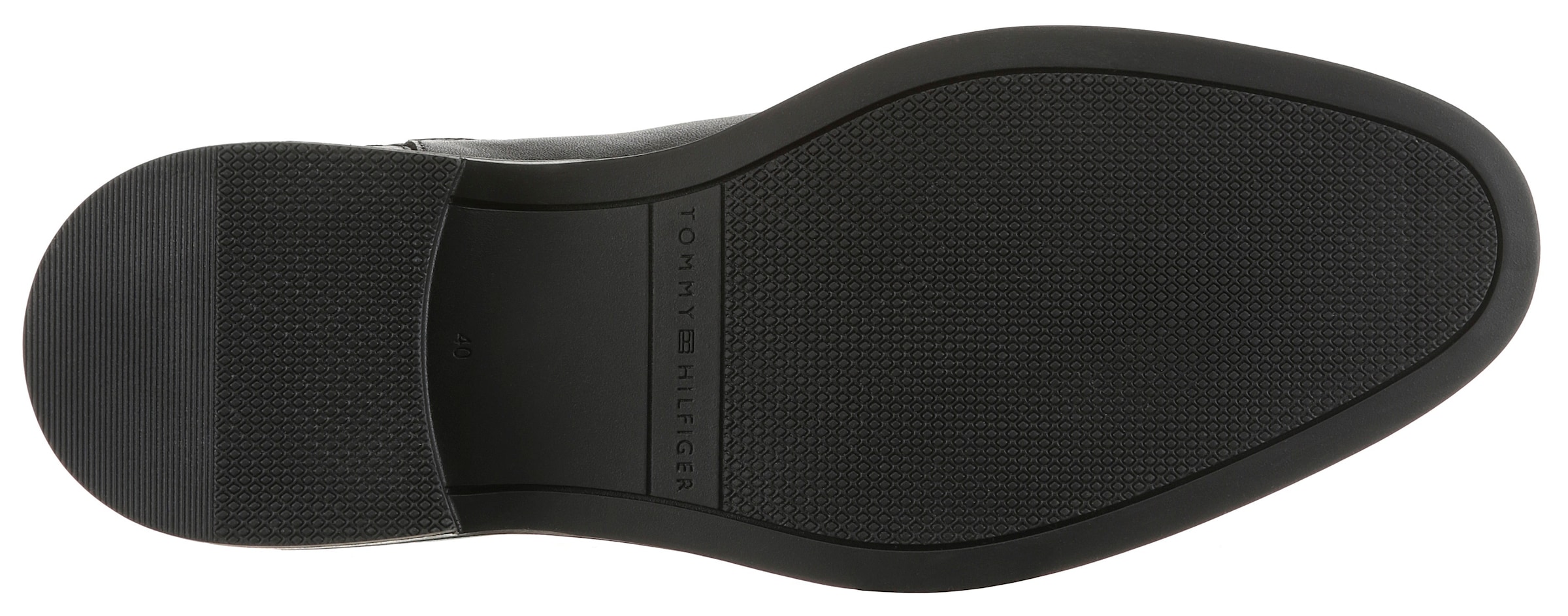 Tommy Hilfiger Chelseaboots »CORPORATE HILFIGER LTH CHESLEA«  , Stiefelette, Businessschhuh mit Stretcheinsatz