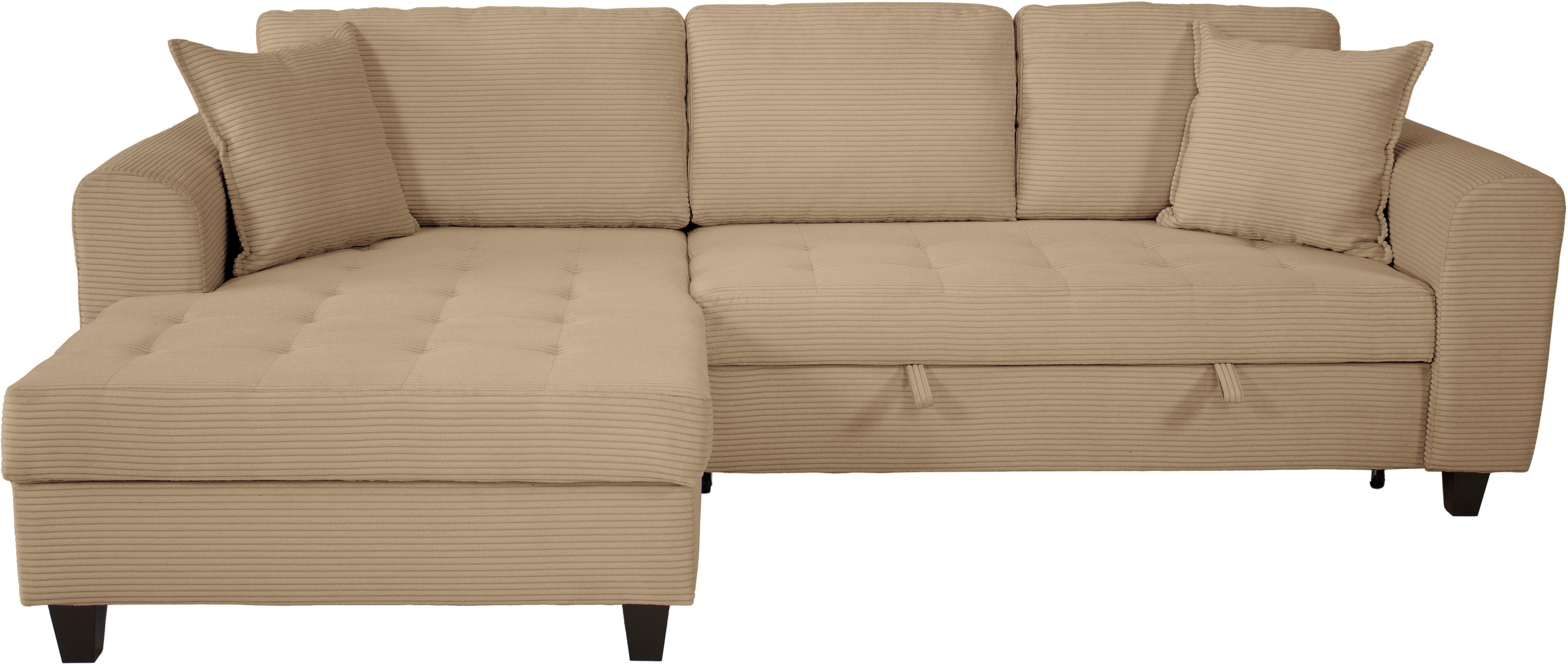 Trends by HG Ecksofa "Moritz, L-Form" inkl. Bettfunktion und Bettkasten, in günstig online kaufen