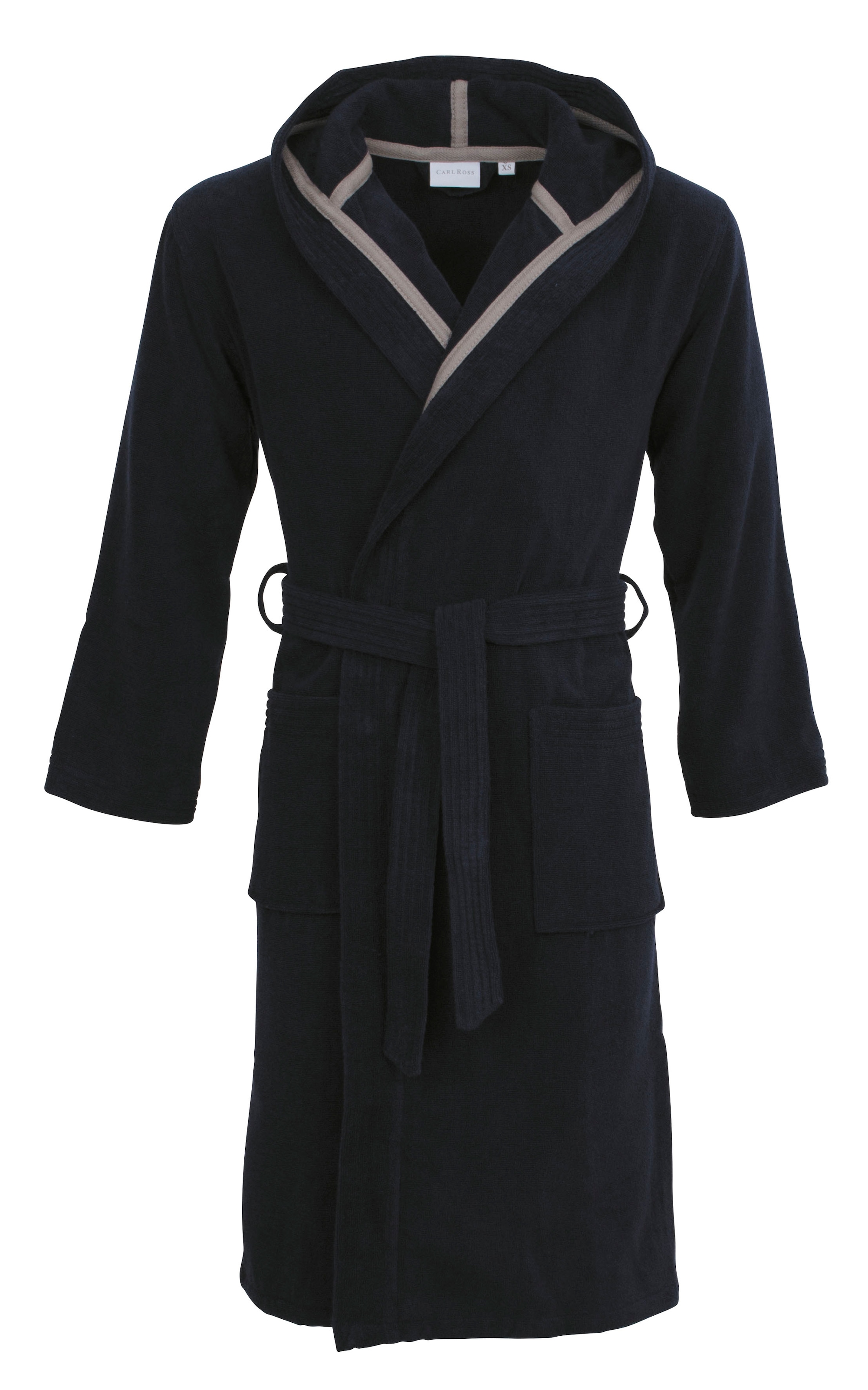 Carl Ross Unisex-Bademantel "41310" 1 Stk. tlg., Midilänge günstig online kaufen