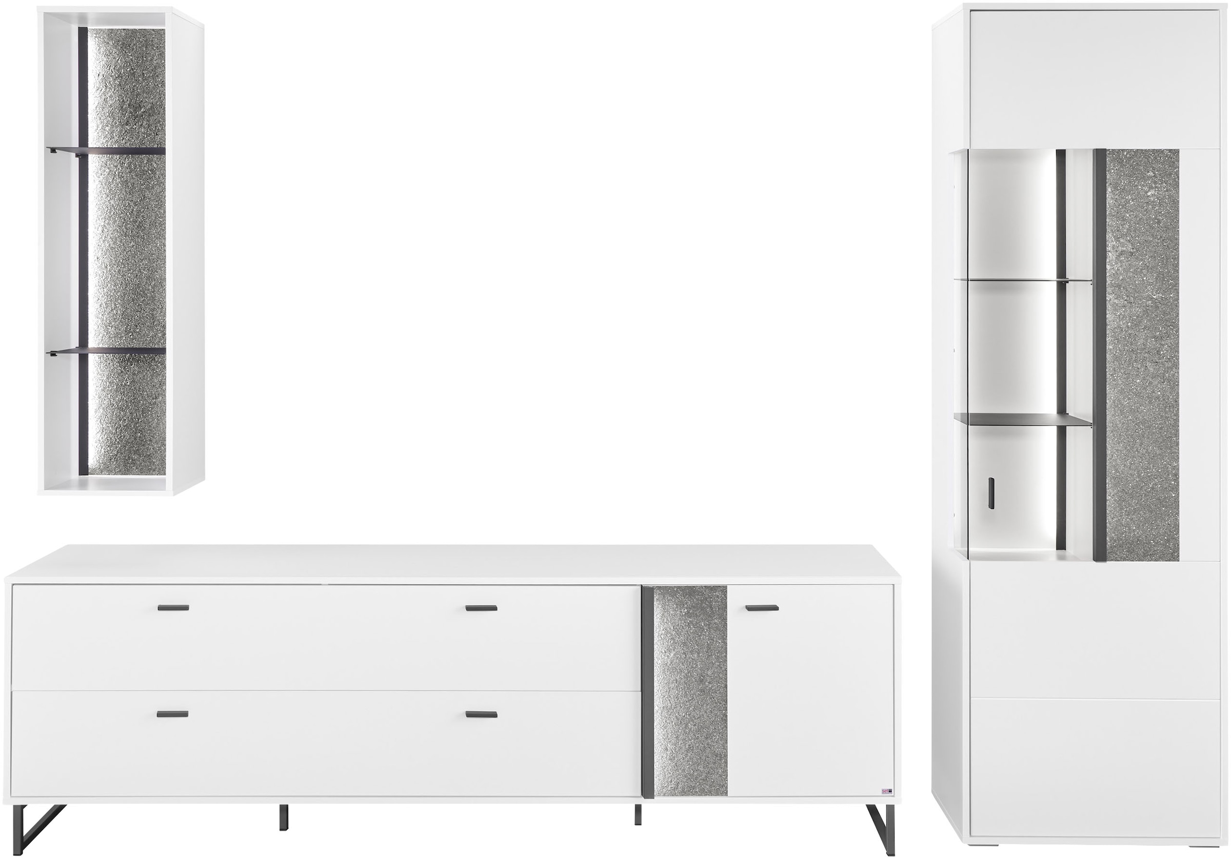 set one by Musterring TV-Wand "Deltona", (3 St.), Zierelemente aus Sandstei günstig online kaufen