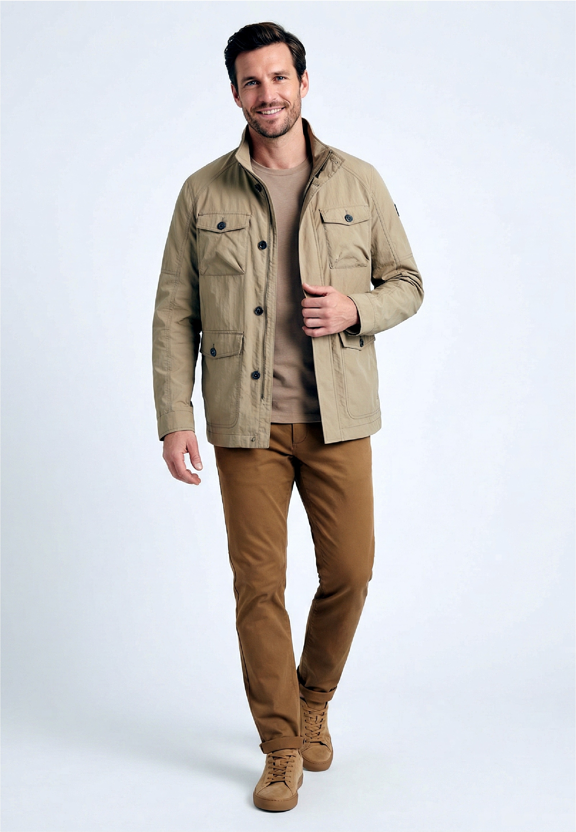 New Canadian Outdoorjacke 1 Stk. tlg. mit klassischem Stehkragen