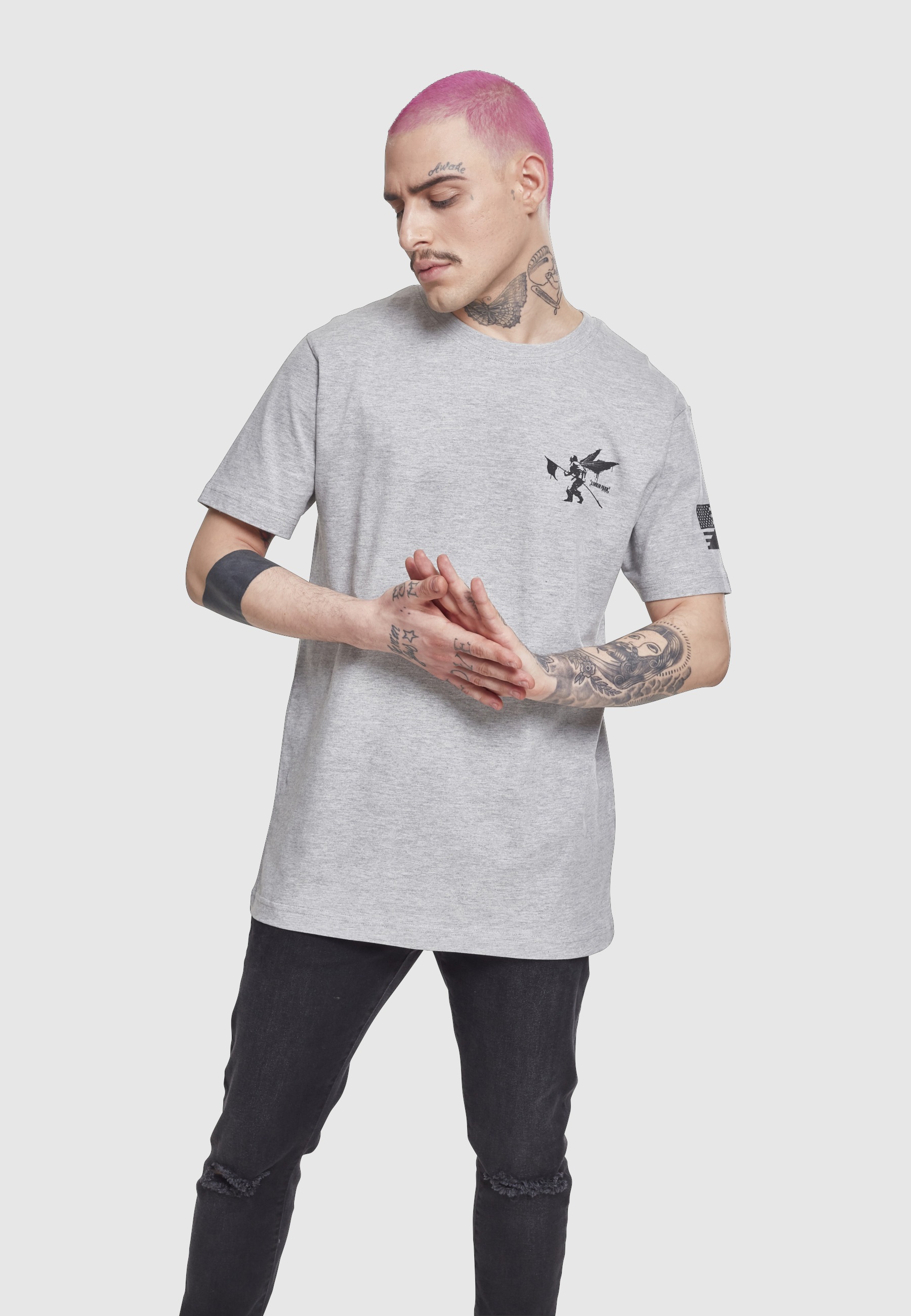 Merchcode T-Shirt »Merchcode Herren Linkin Park Flag Tee« 1 tlg.