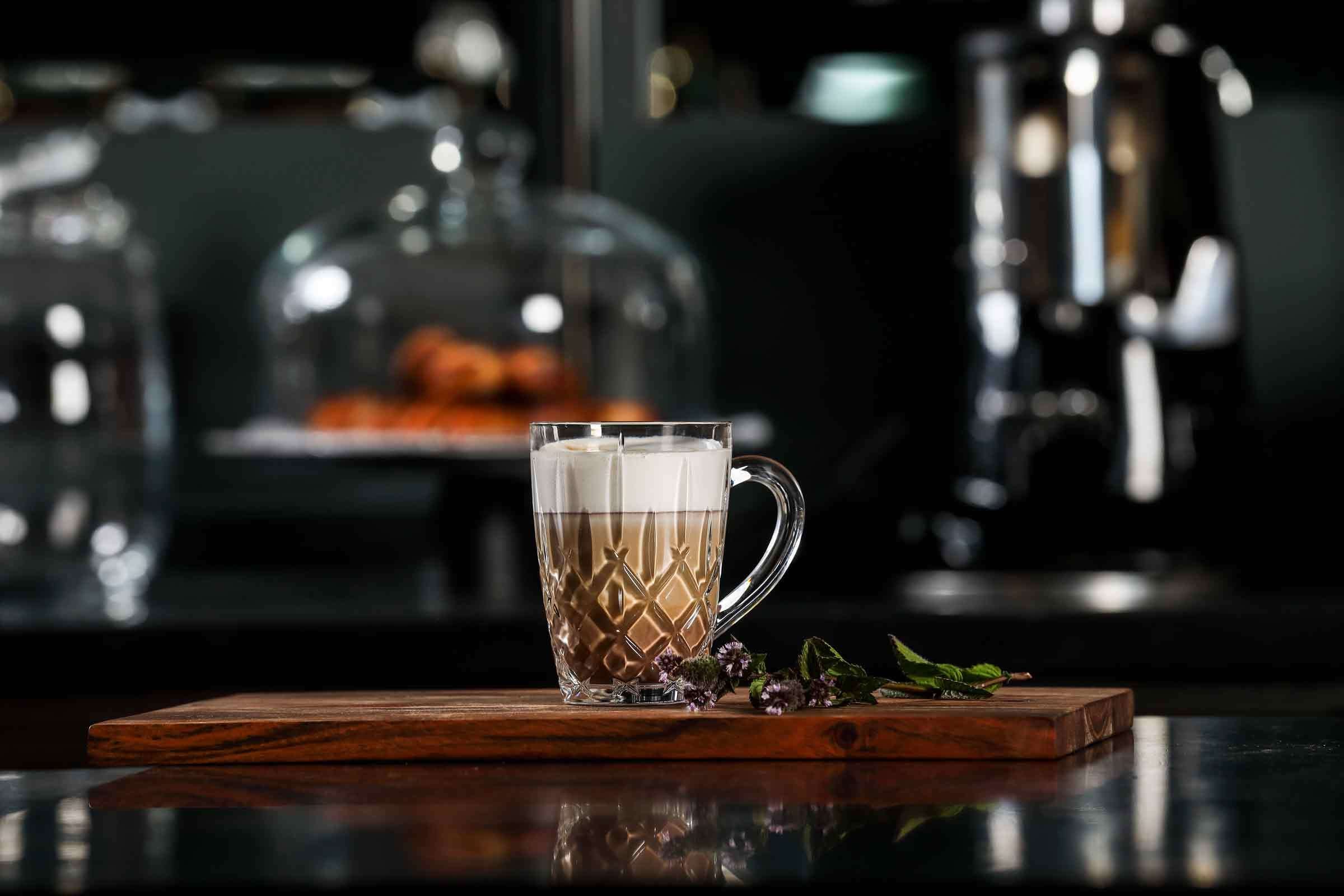 Nachtmann Tasse »Kaffeebecher Noblesse Barista 347 ml 2er Set transparent«
