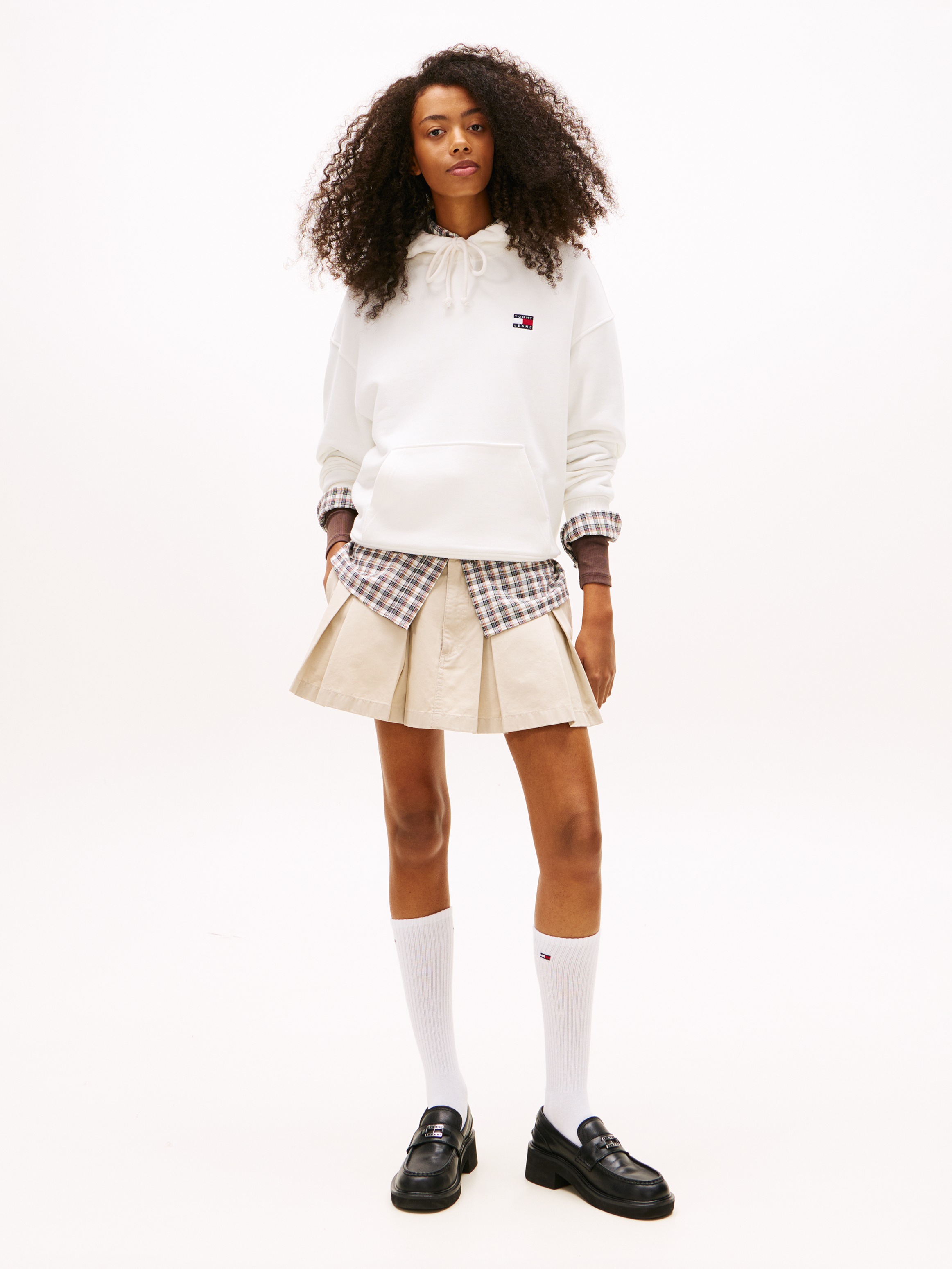 Tommy Jeans Hoodie »TJW BXY BADGE HOODIE EXT«, mit Logo-Badge