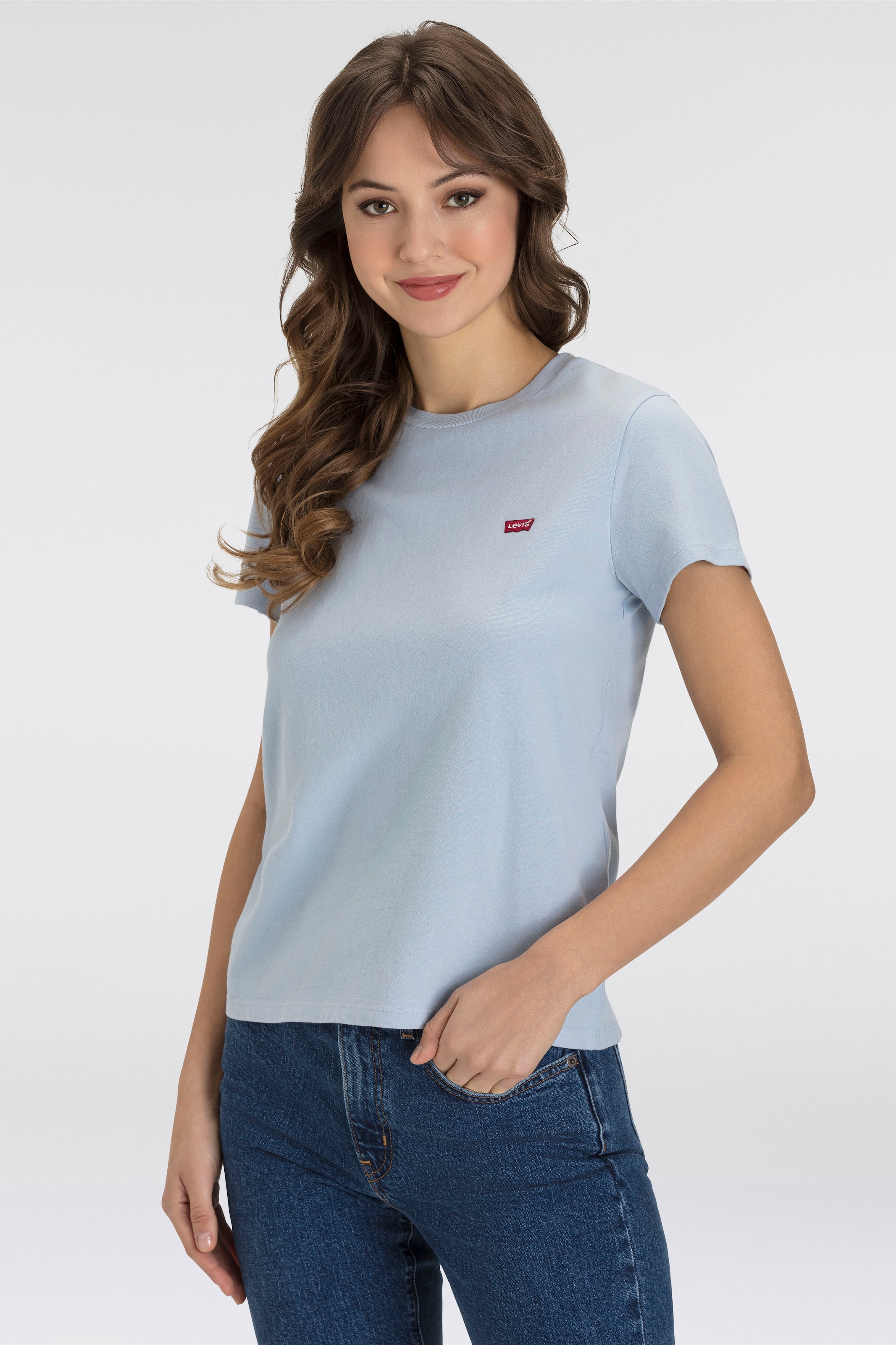 Levis T-Shirt "TEE Minilogo", mit kleiner Logostickerei günstig online kaufen