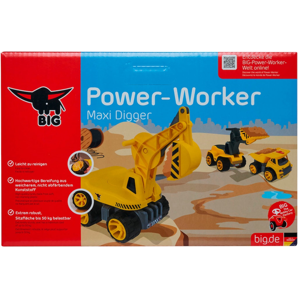 BIG Spielzeug-Bagger »BIG Power Worker Maxi Digger«