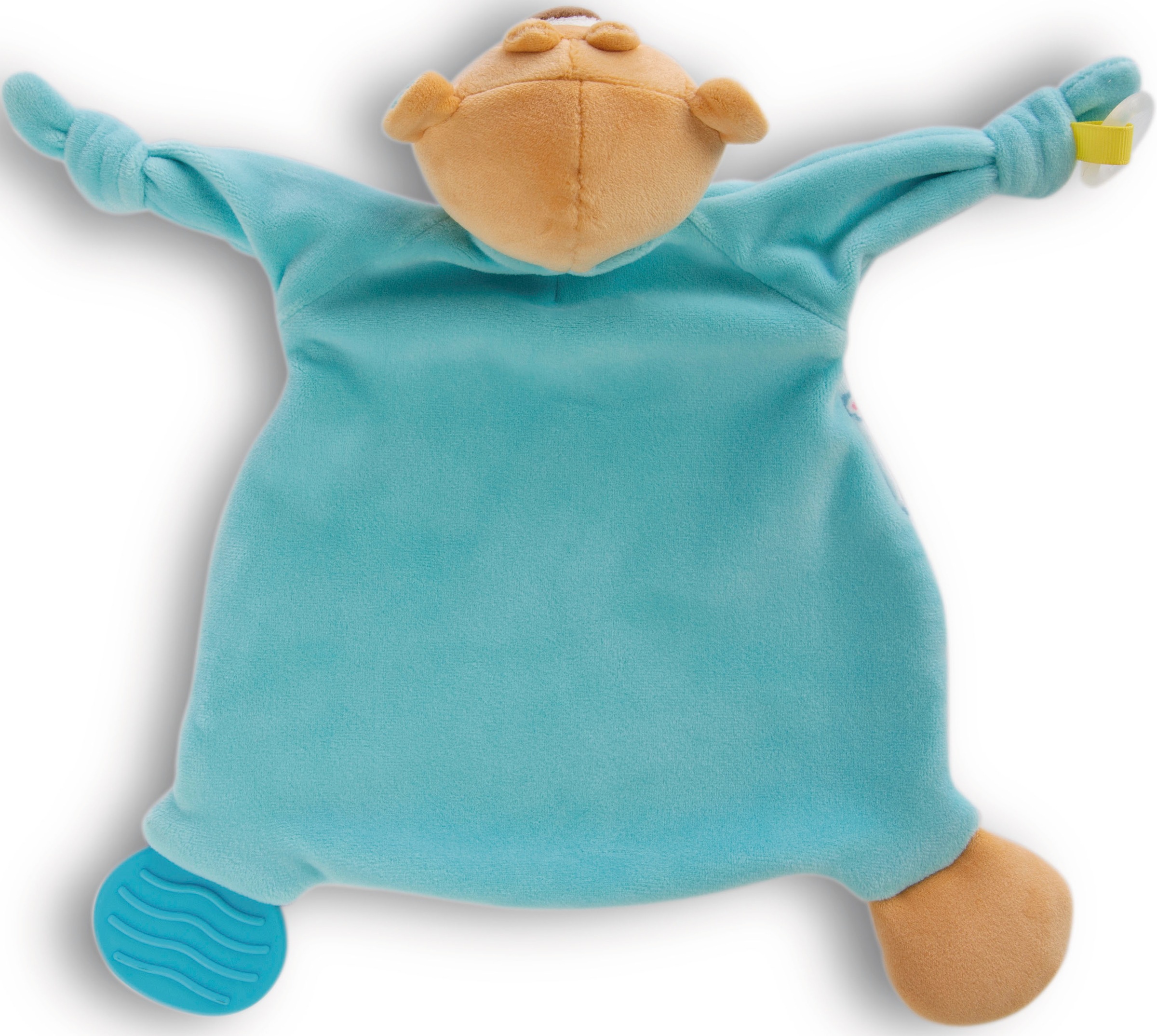 Nici Schmusetuch »My first NICI, Schmusetuch Bär«, mit aufgedruckter Botschaft; mit Soft-Beißer