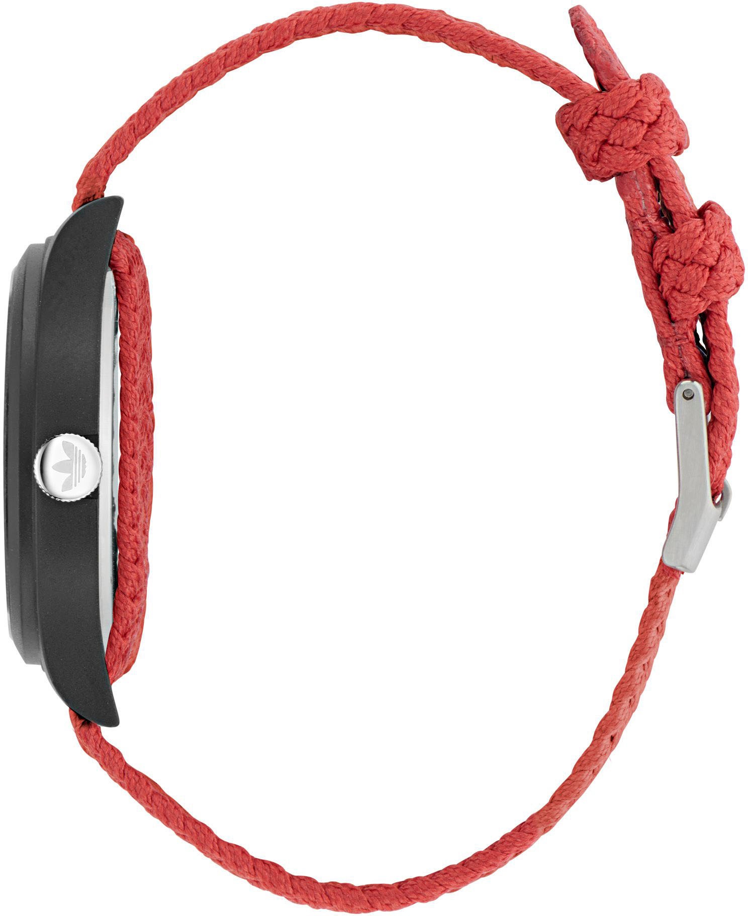 adidas Originals Quarzuhr »GAME ONE«, Armbanduhr, Herrenuhr, Damenuhr,Nylonarmband,wasserabweisend bis 5 bar