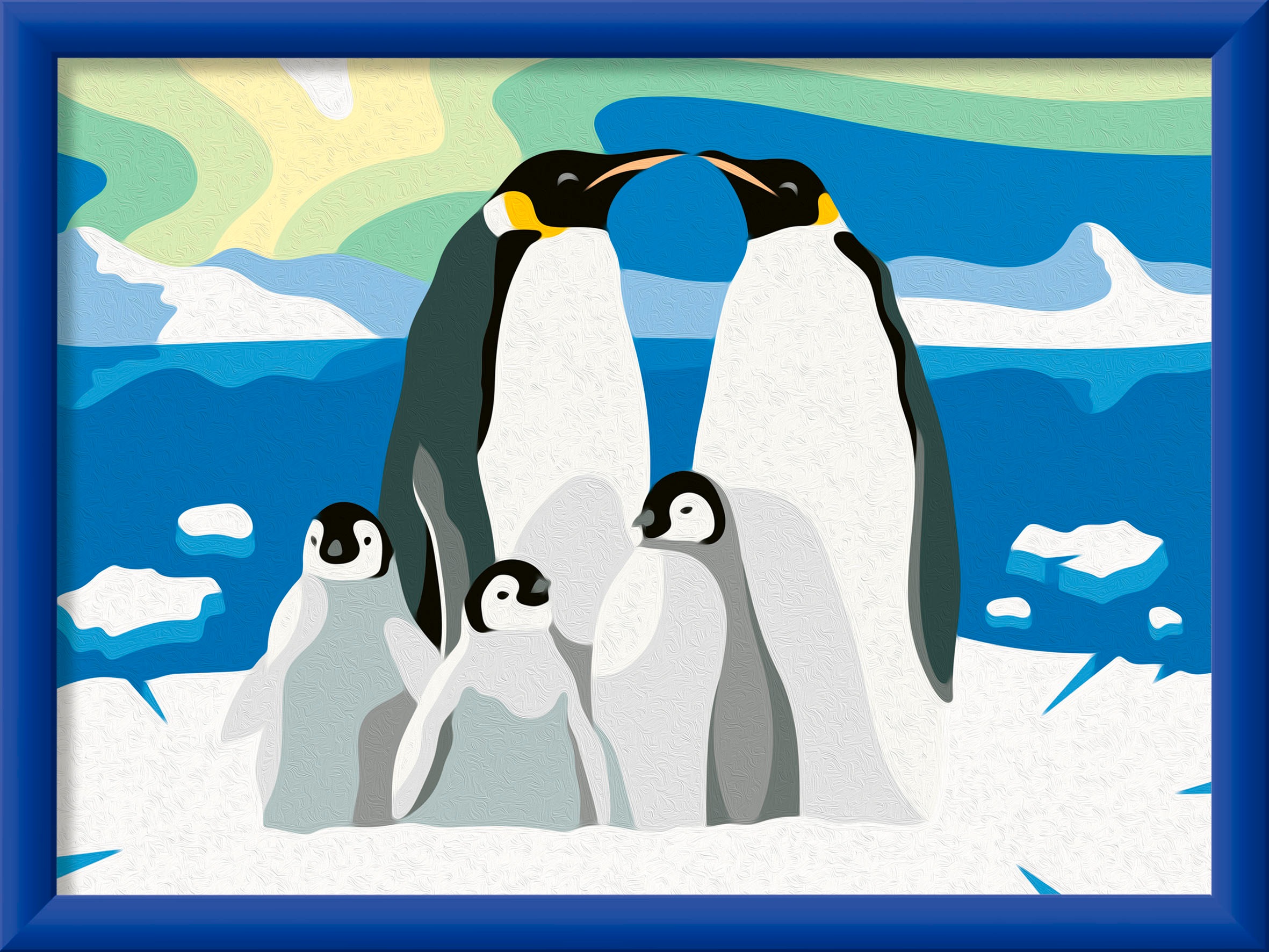 Ravensburger Malen nach Zahlen »CreArt, Pinguin-Familie«, Made in Europe