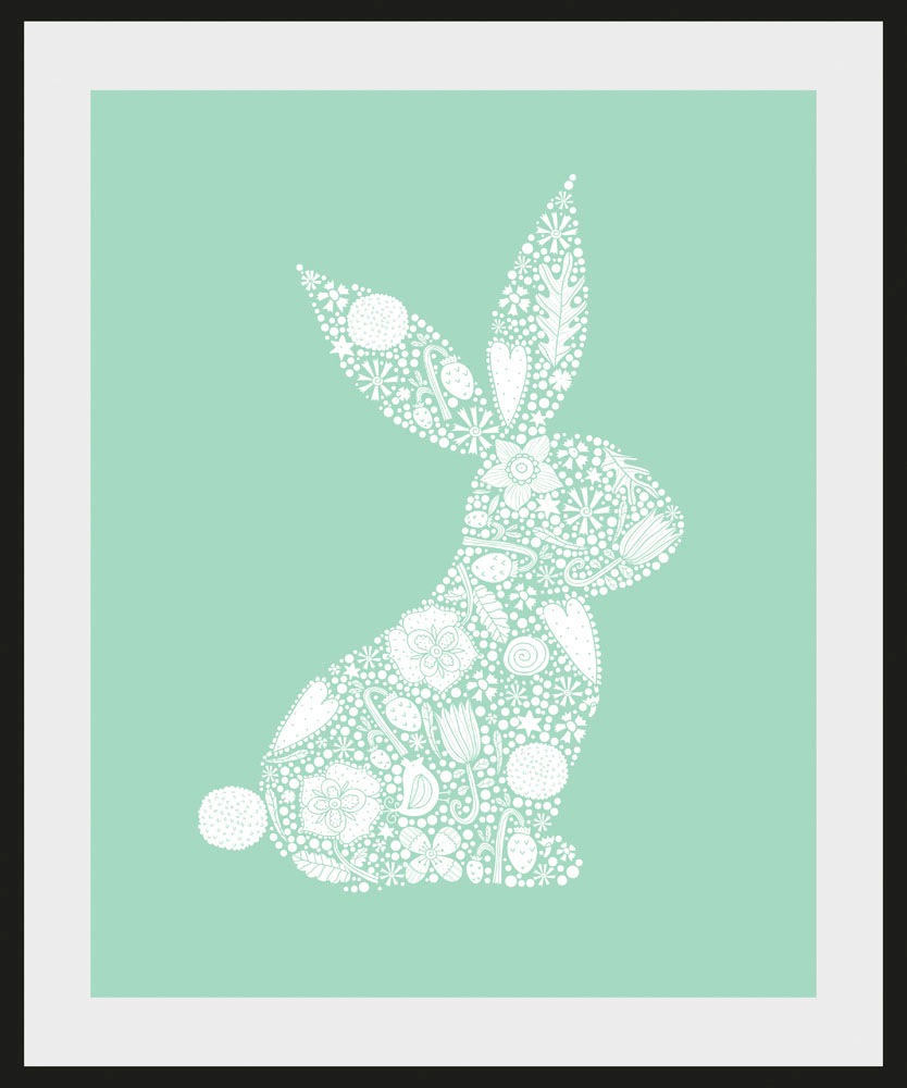 queence Bild "Akimo" Haustiere  Kunst  Ostern 1 Stk. tlg. HD Premium Poster günstig online kaufen