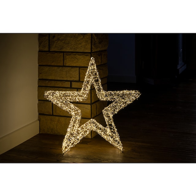 aussen«, Weihnachtsdeko stromsparende BAUR LED kaufen Star-Max | Stern LED 960 »Weihnachtsstern, flammig-flammig,