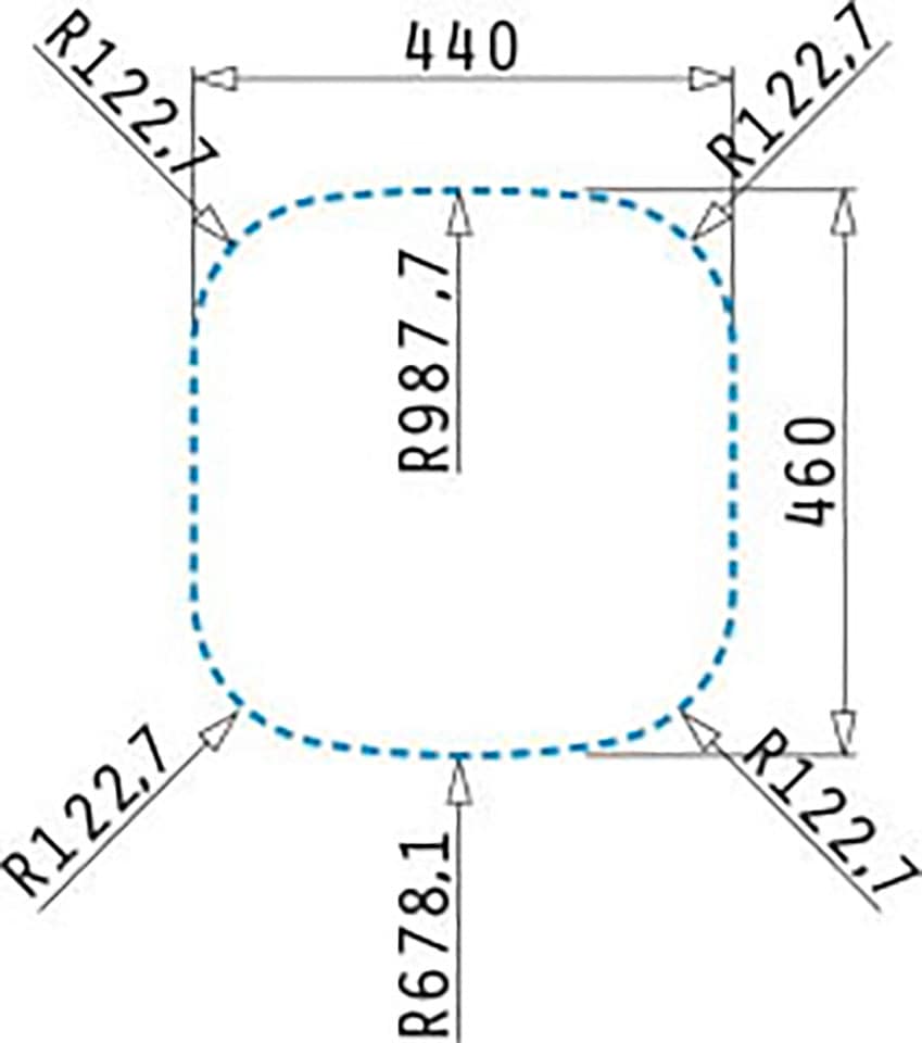 Pyramis Edelstahlspüle