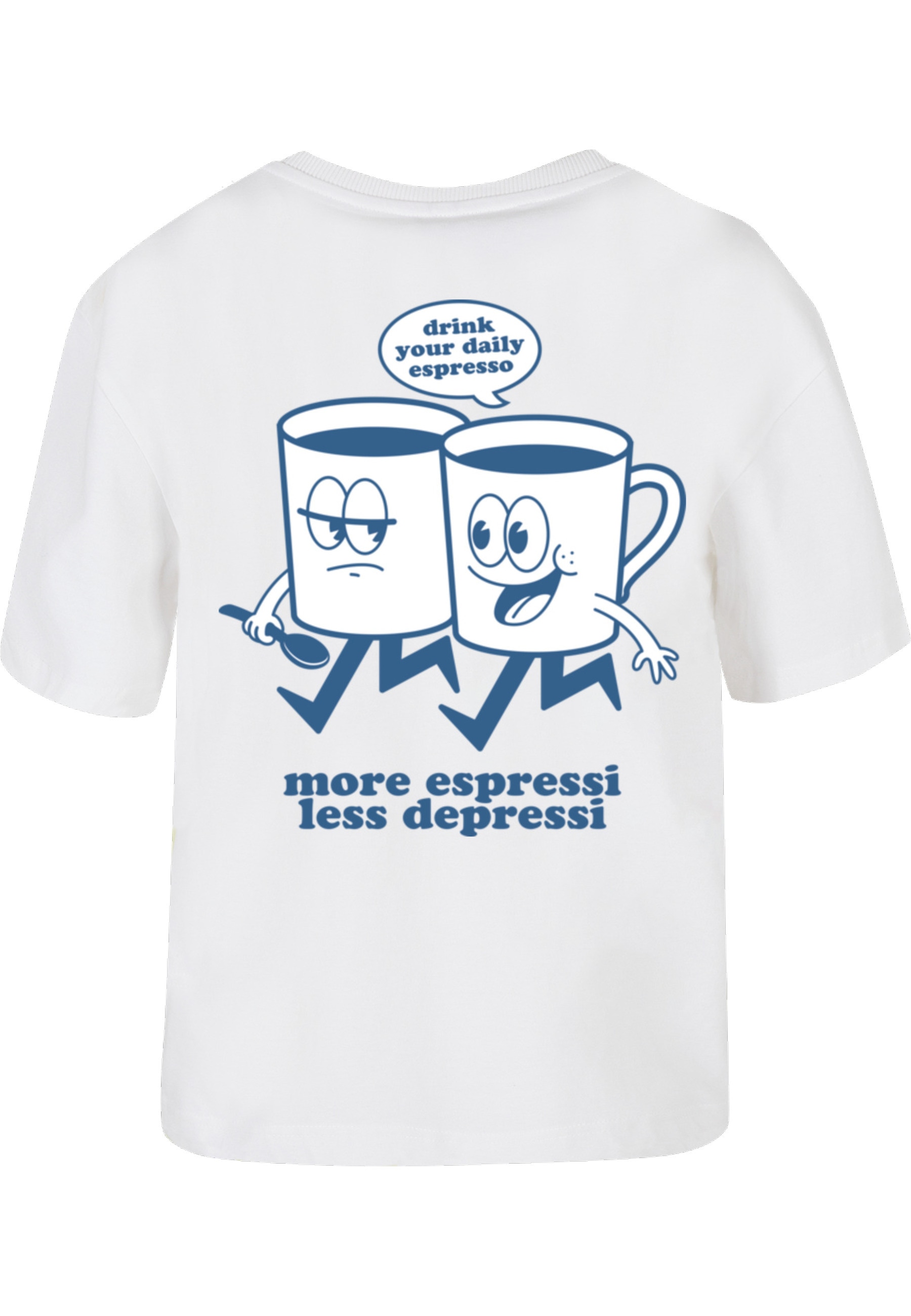 Miss Tee T-Shirt "Miss Tee Damen Daily Espresso Tee" 1 Stk. günstig online kaufen